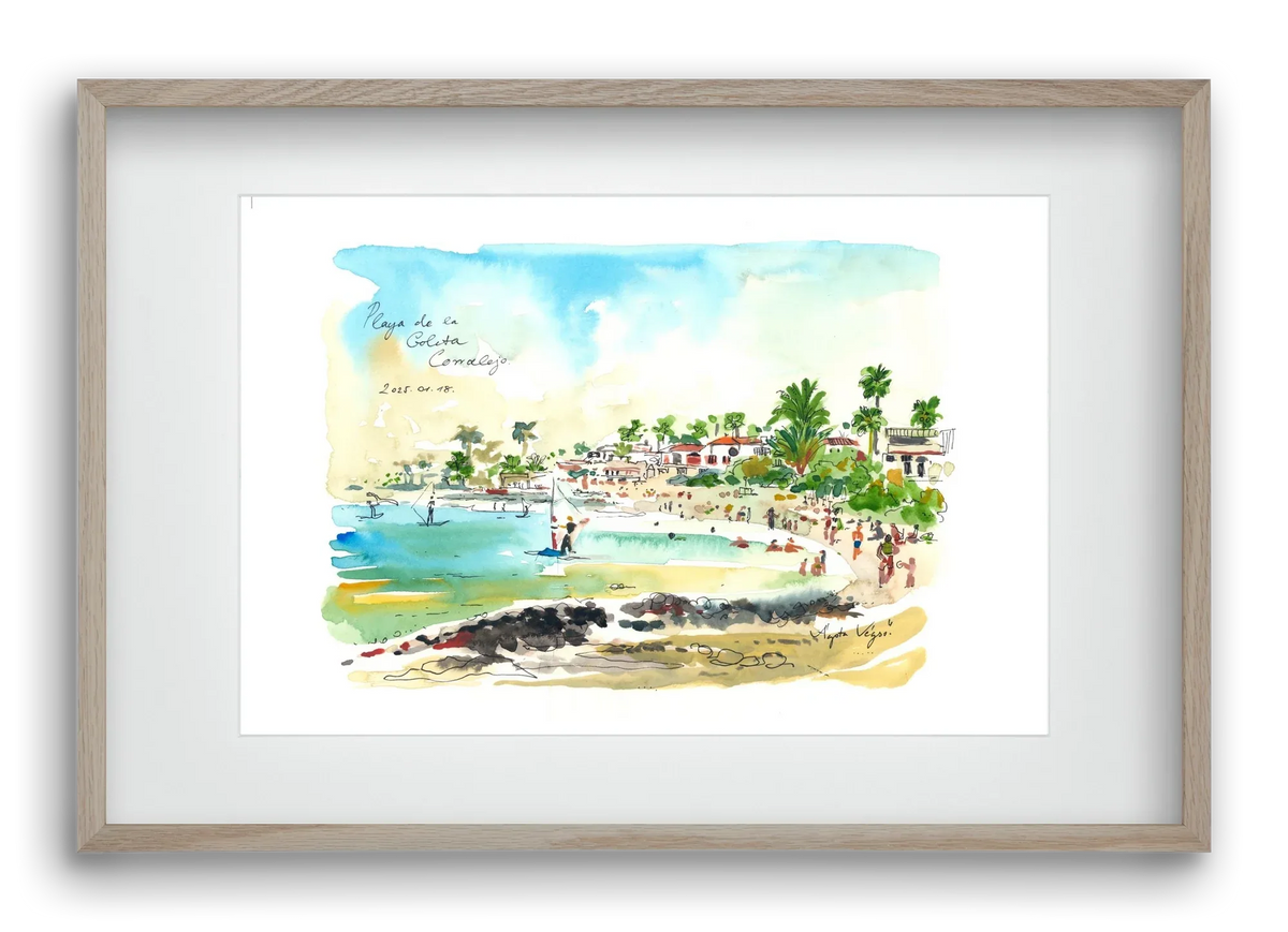 Playa de la Goleta, Corralejo, Fuerteventura - 2025.01.18 - artbridge