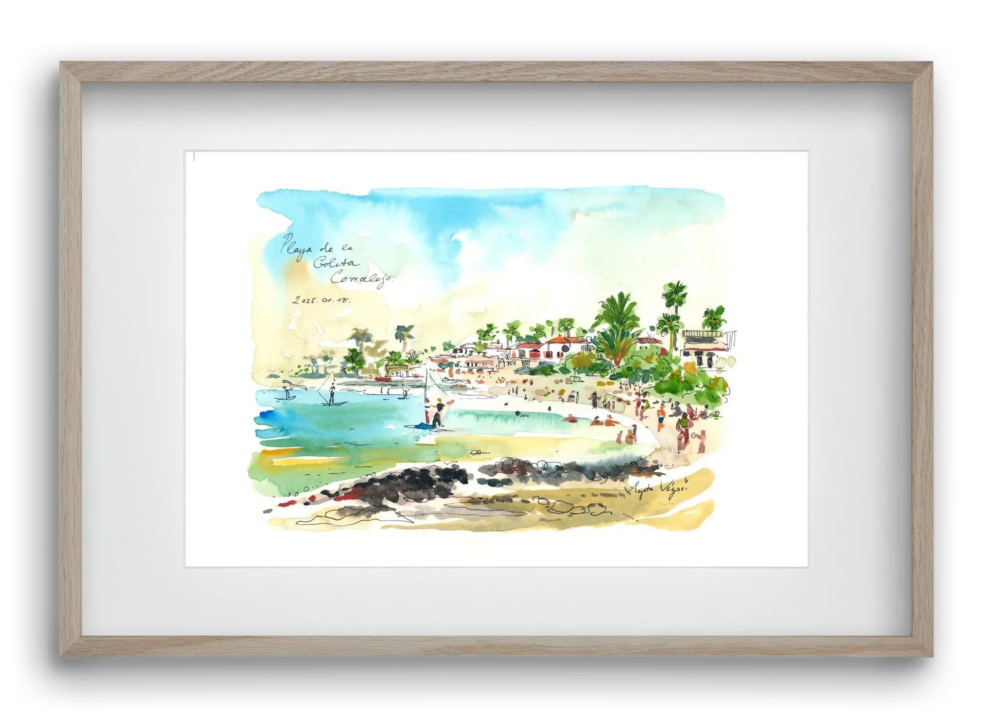 Playa de la Goleta, Corralejo, Fuerteventura - 2025.01.18 - artbridge