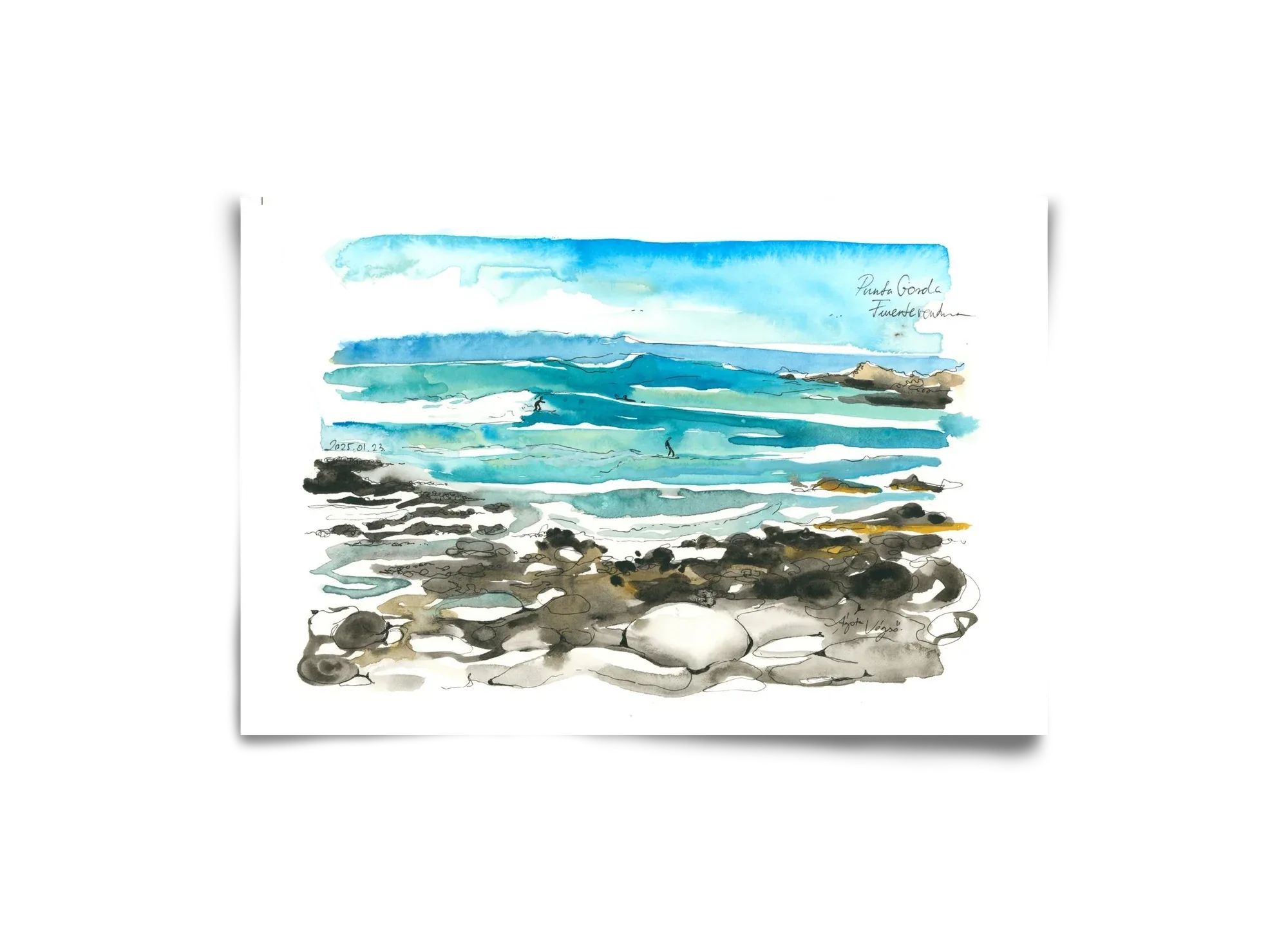 Punta Gorda, Fuerteventura - 2025.01.23 - artbridge