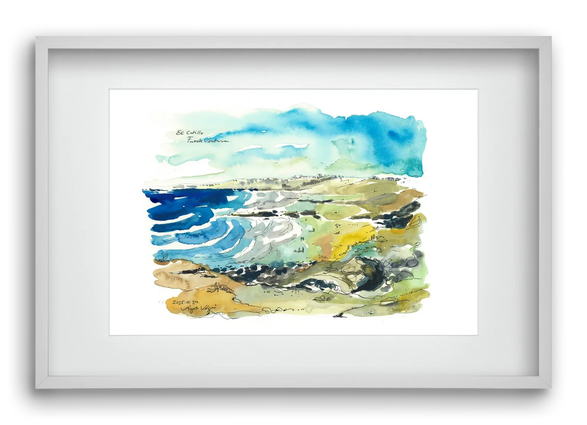 El Cotillo, Fuerteventura - 2025.01.24 - artbridge