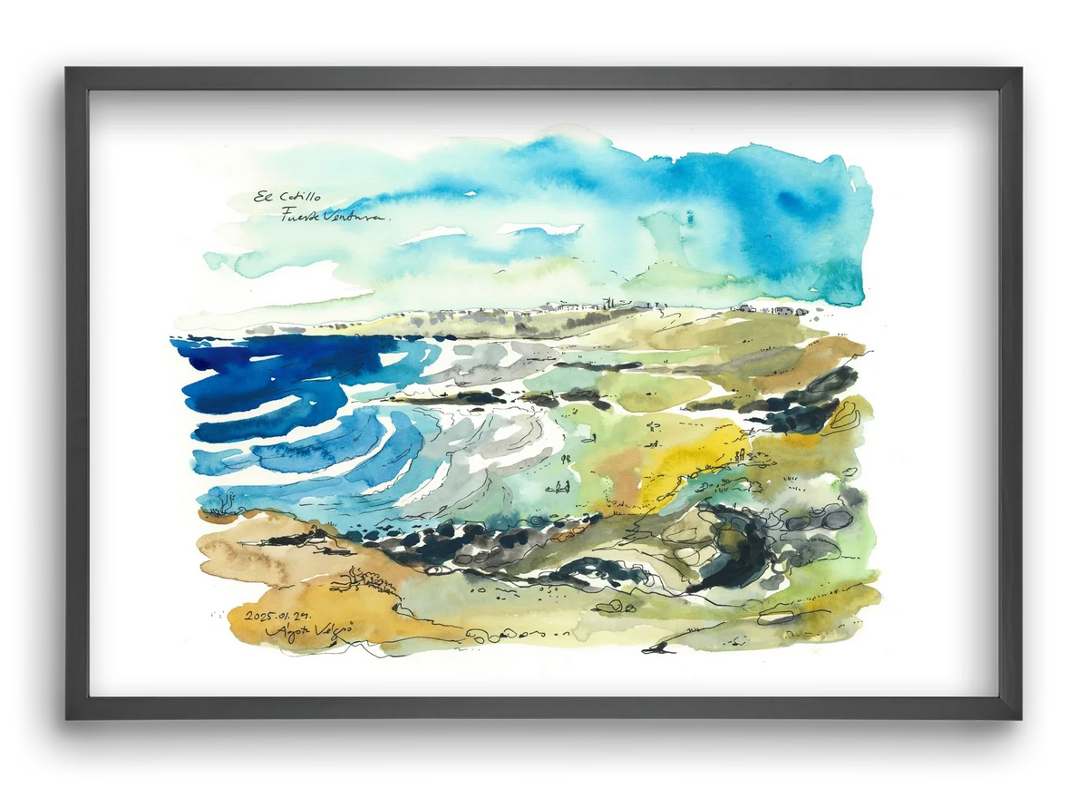 El Cotillo, Fuerteventura - 2025.01.24 - artbridge