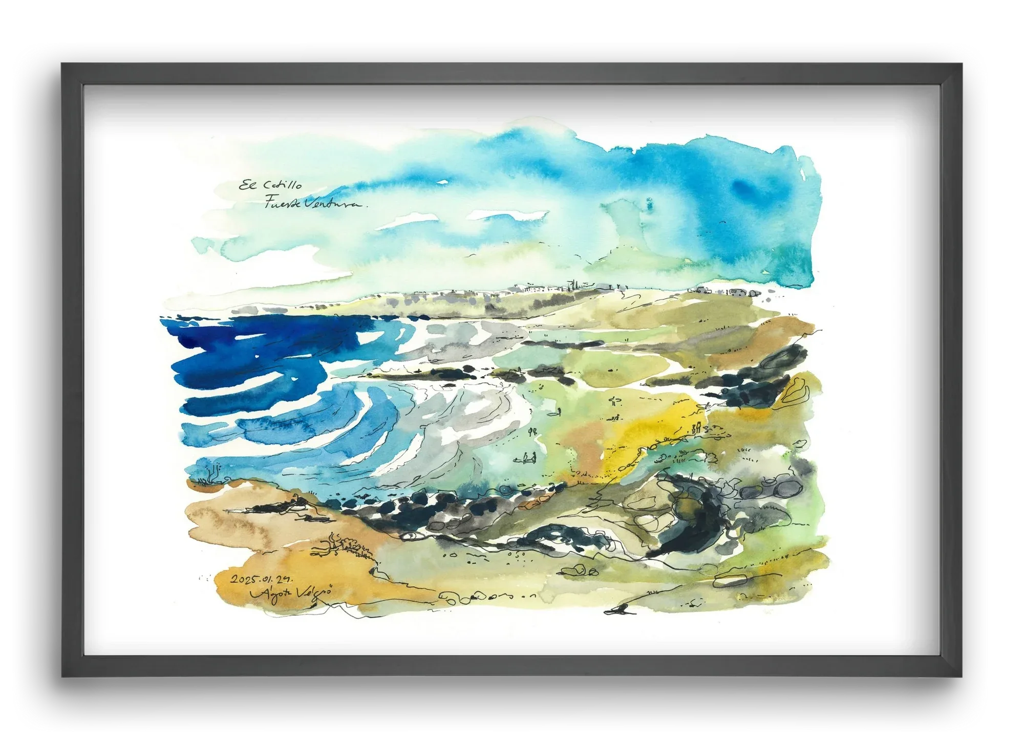El Cotillo, Fuerteventura - 2025.01.24 - artbridge