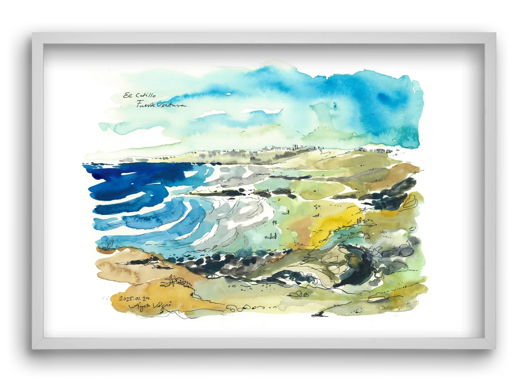 El Cotillo, Fuerteventura - 2025.01.24 - artbridge