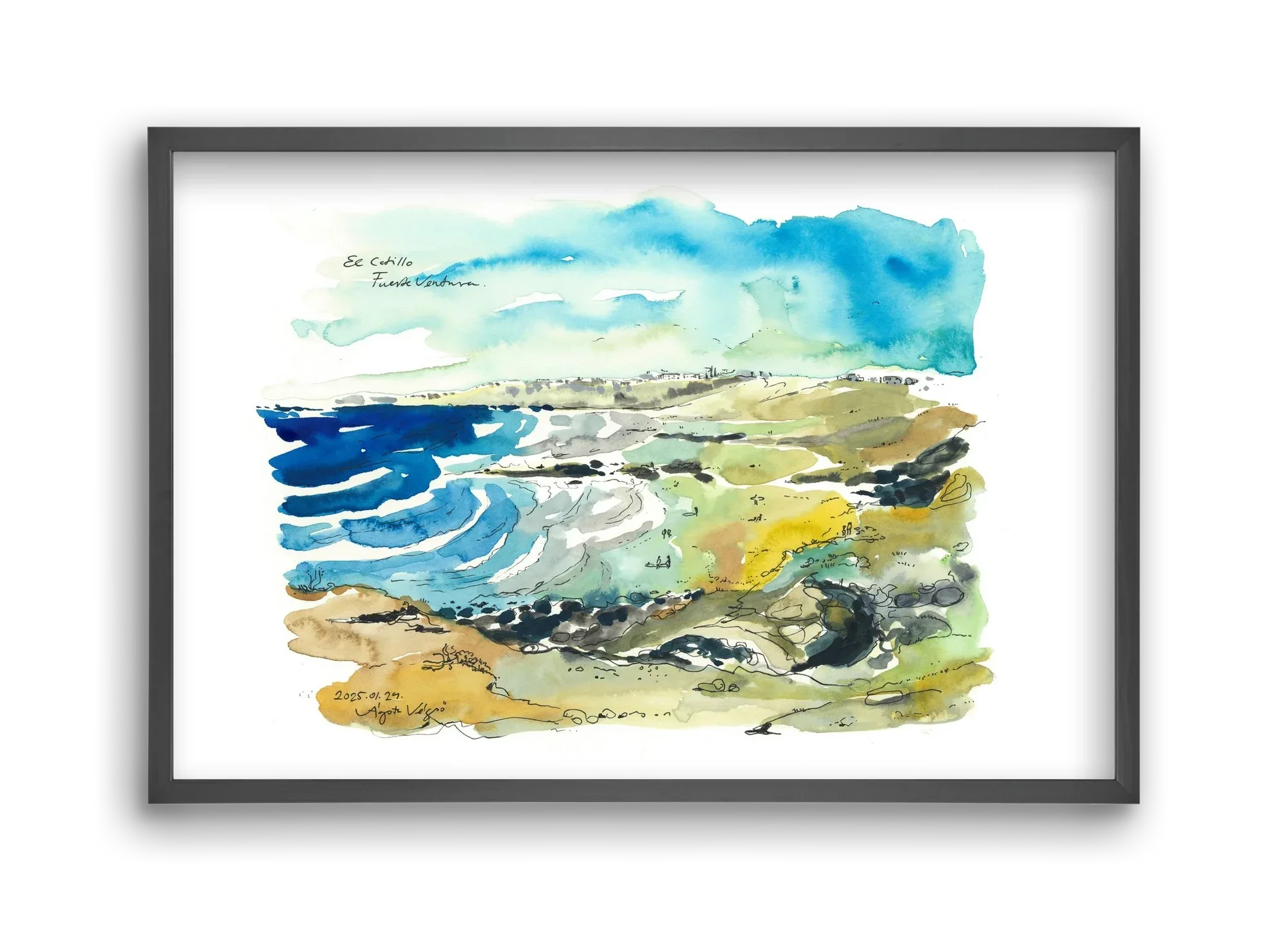 El Cotillo, Fuerteventura - 2025.01.24 - artbridge