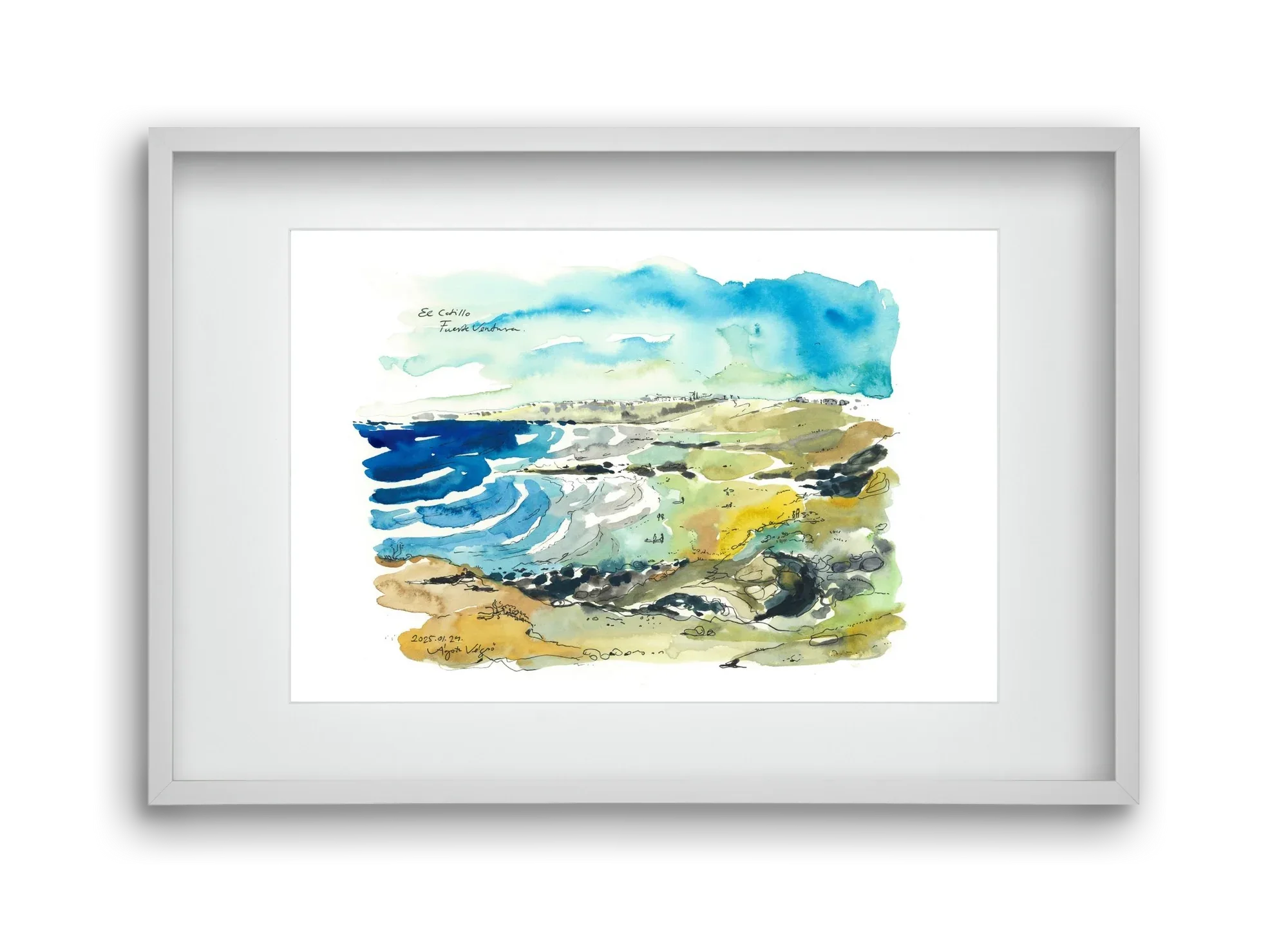 El Cotillo, Fuerteventura - 2025.01.24 - artbridge