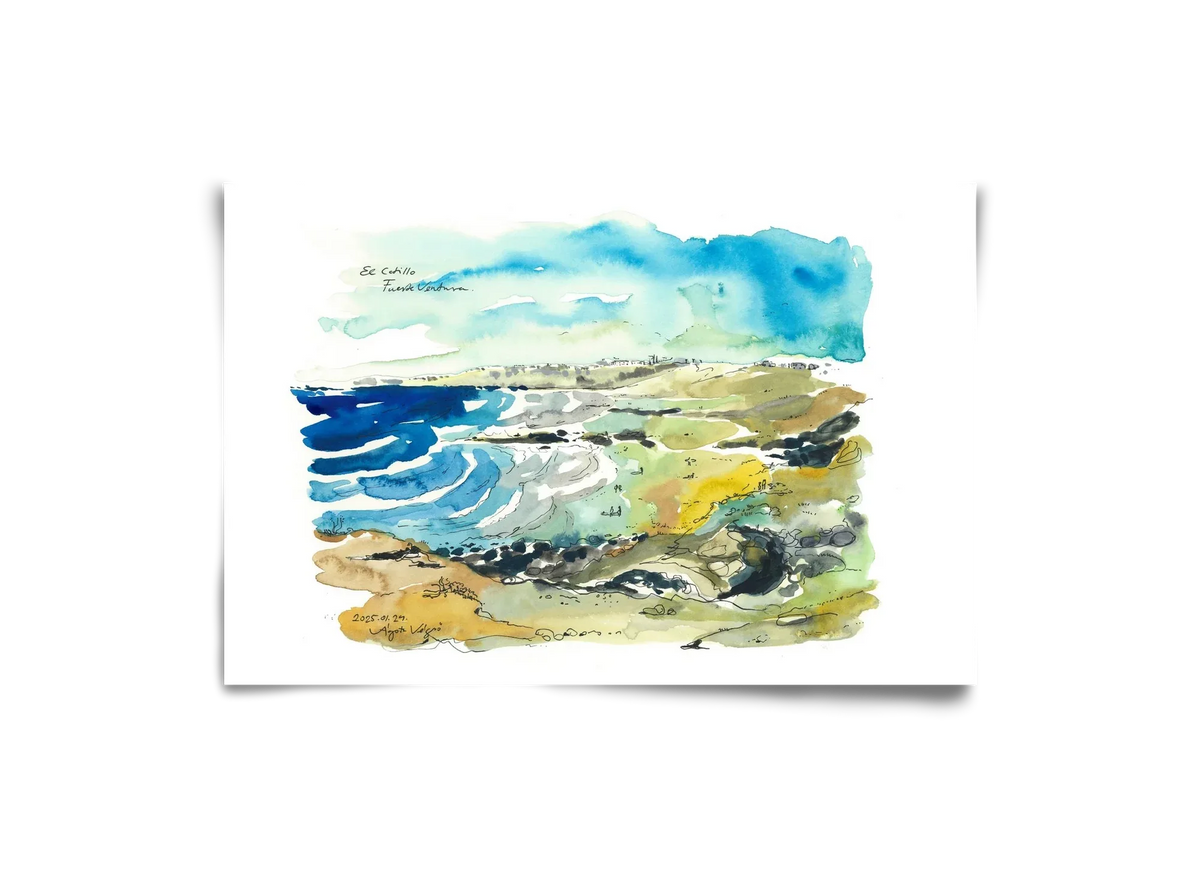 El Cotillo, Fuerteventura - 2025.01.24 - artbridge