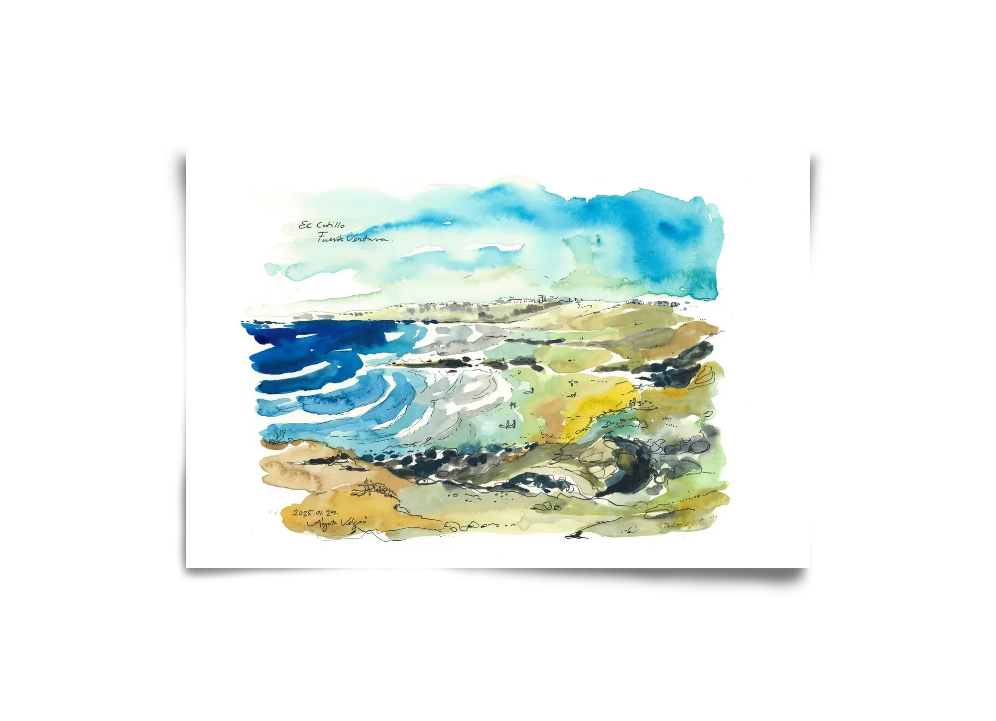 El Cotillo, Fuerteventura - 2025.01.24 - artbridge