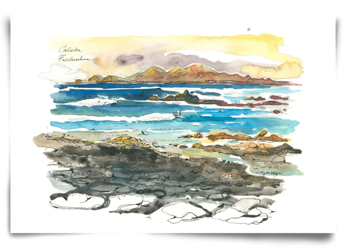 Caleta, Fuerteventura - 2025.01.25 - artbridge