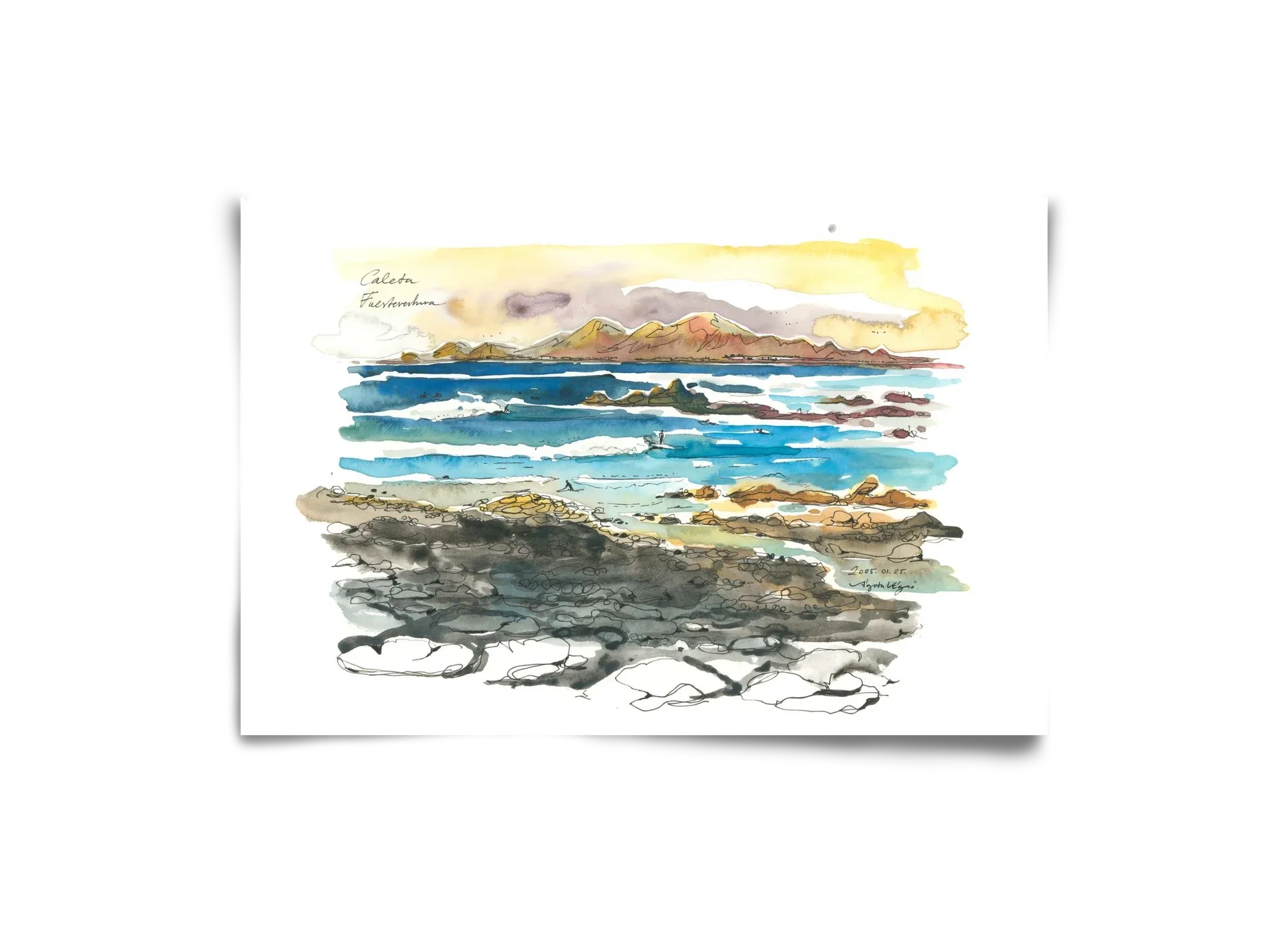 Caleta, Fuerteventura - 2025.01.25 - artbridge