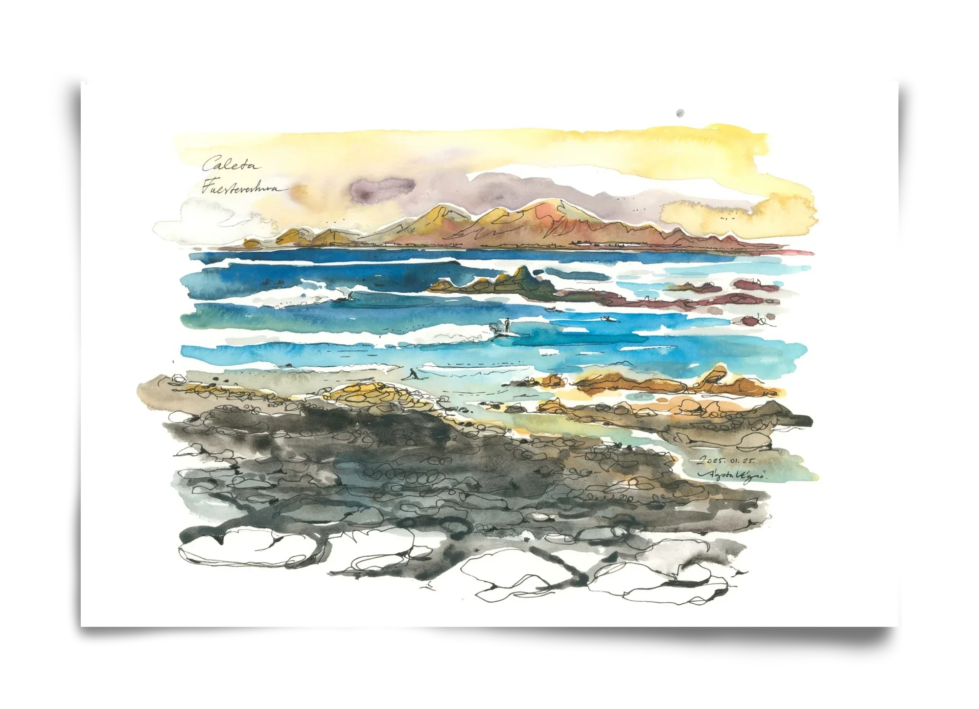 Caleta, Fuerteventura - 2025.01.25 - artbridge