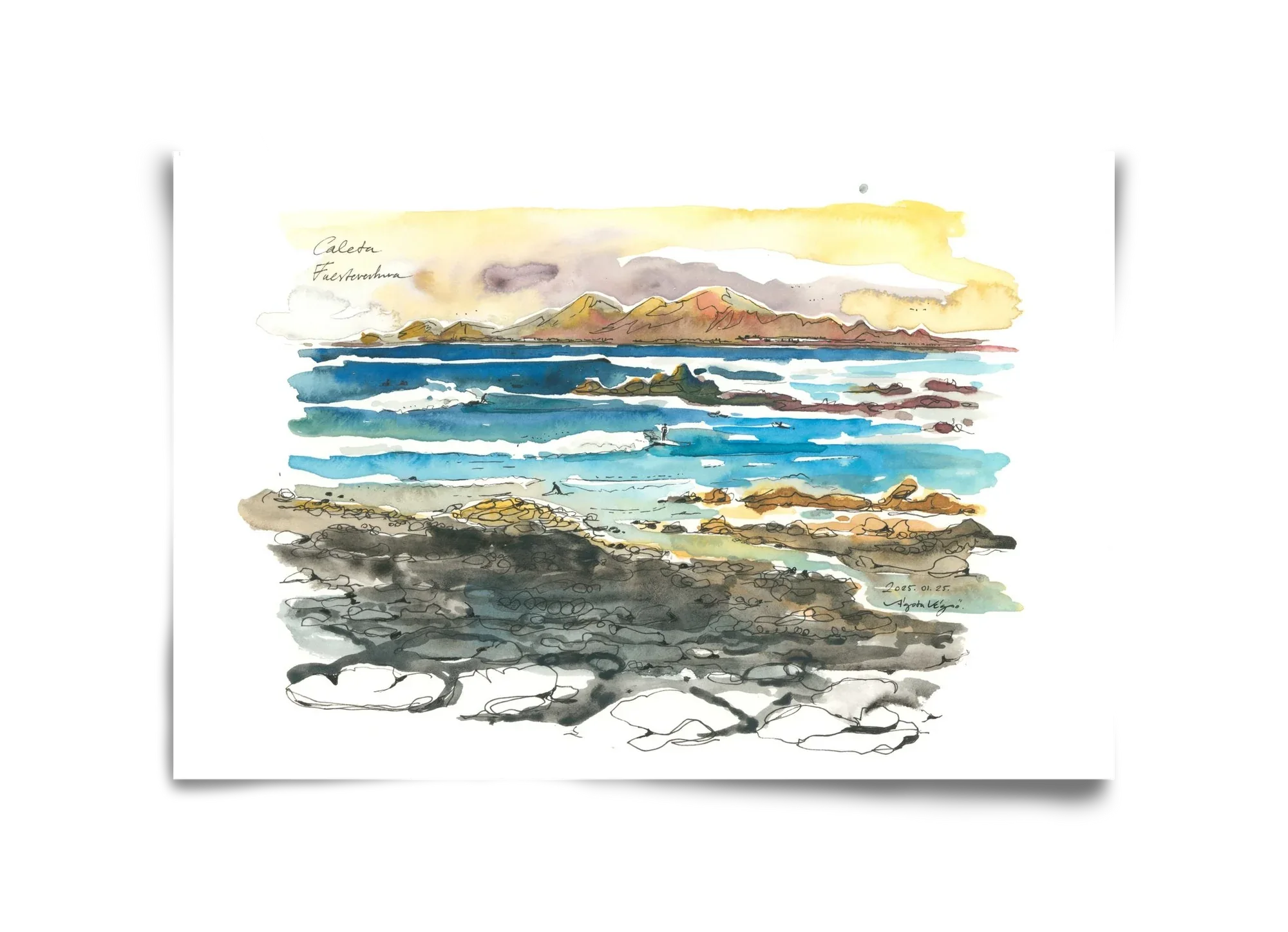 Caleta, Fuerteventura - 2025.01.25 - artbridge