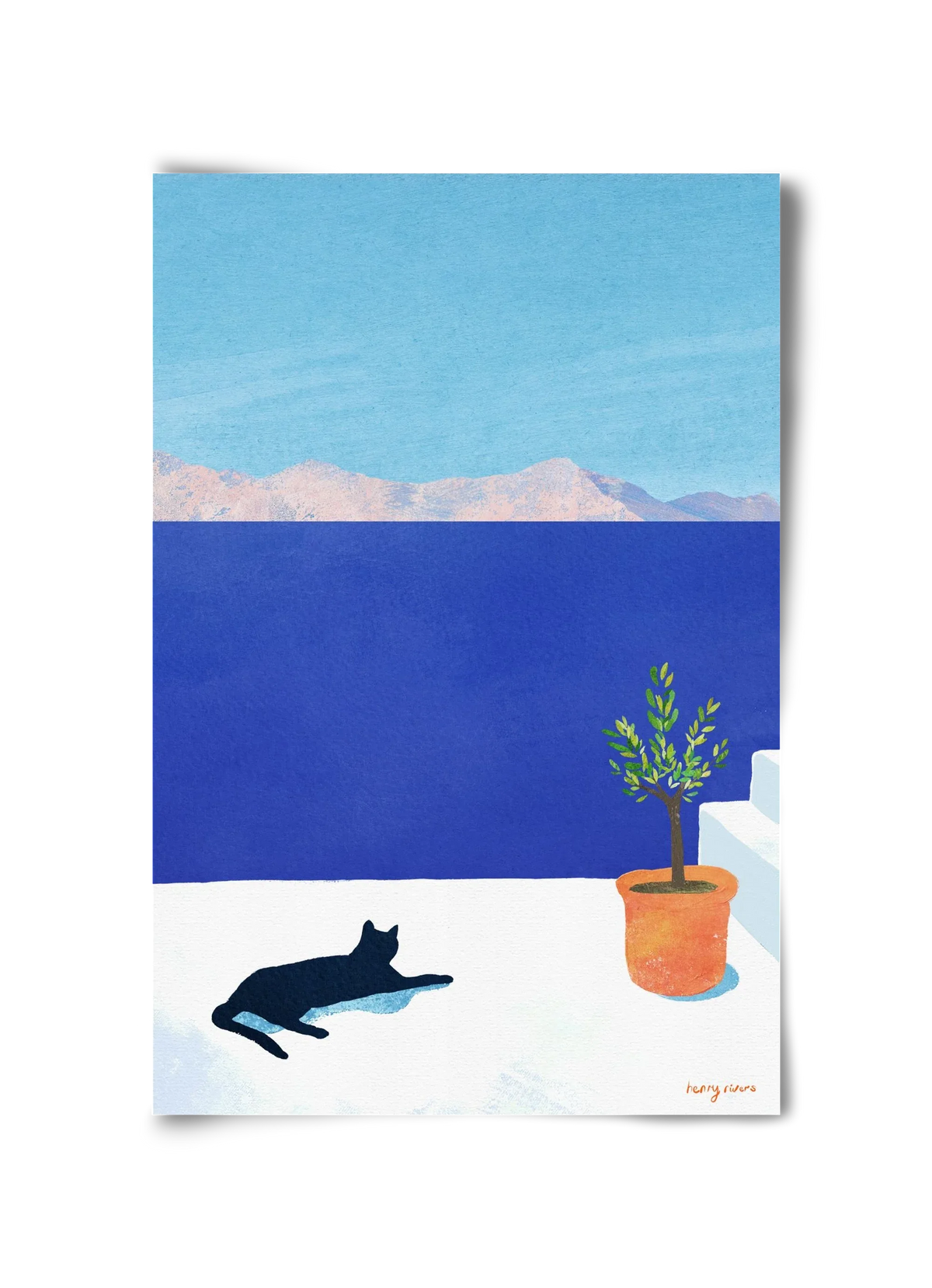 Siesta on the roof - artbridge