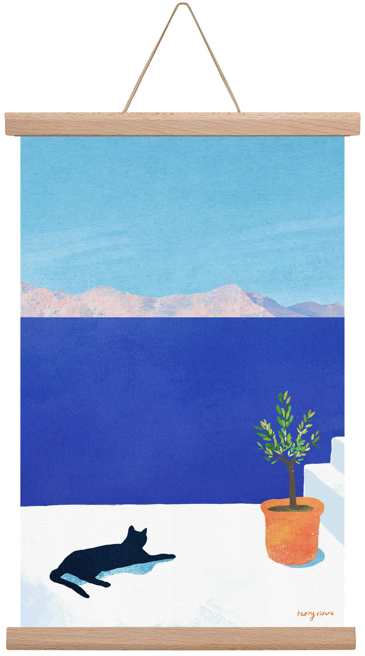 Siesta on the roof - artbridge