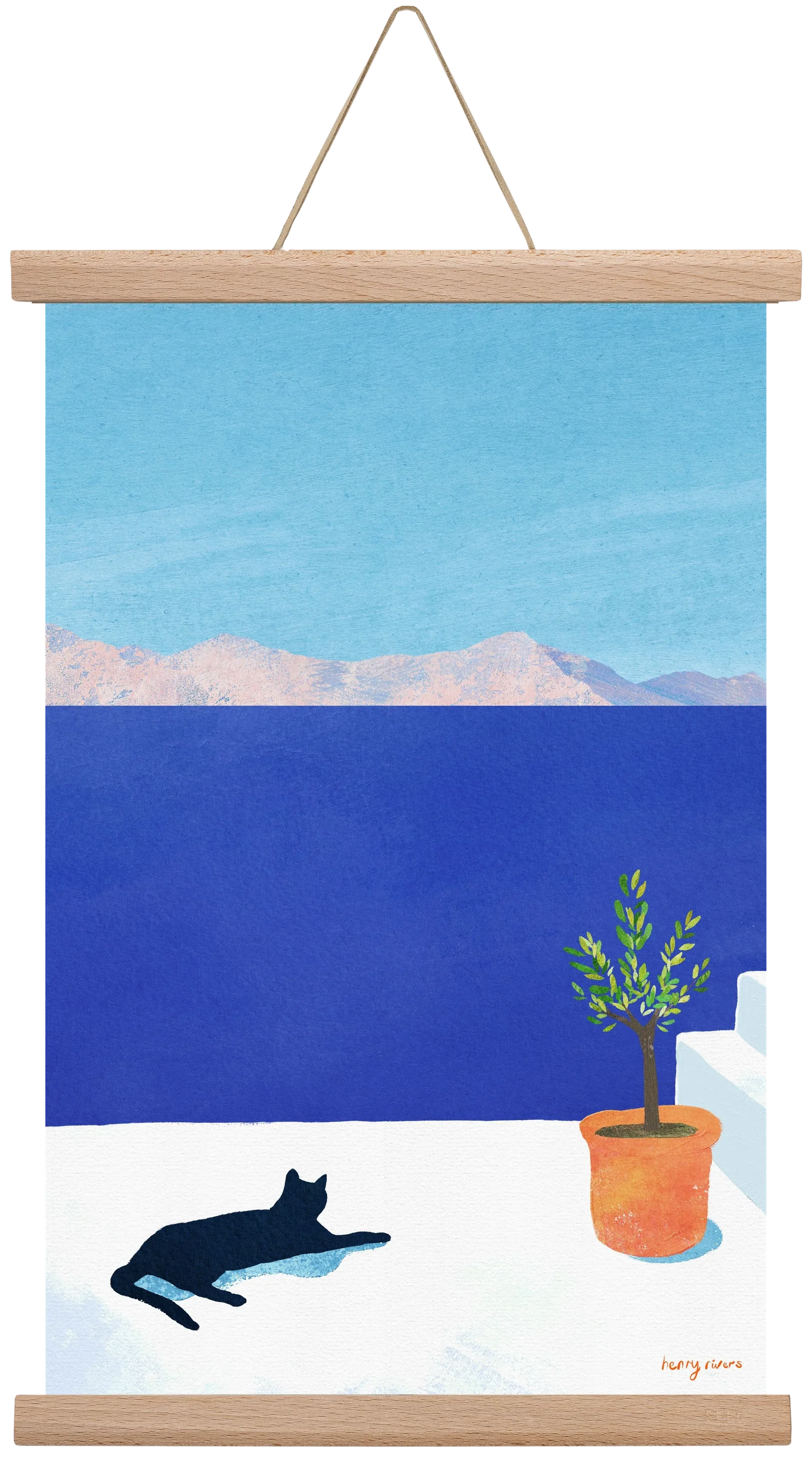Siesta on the roof - artbridge