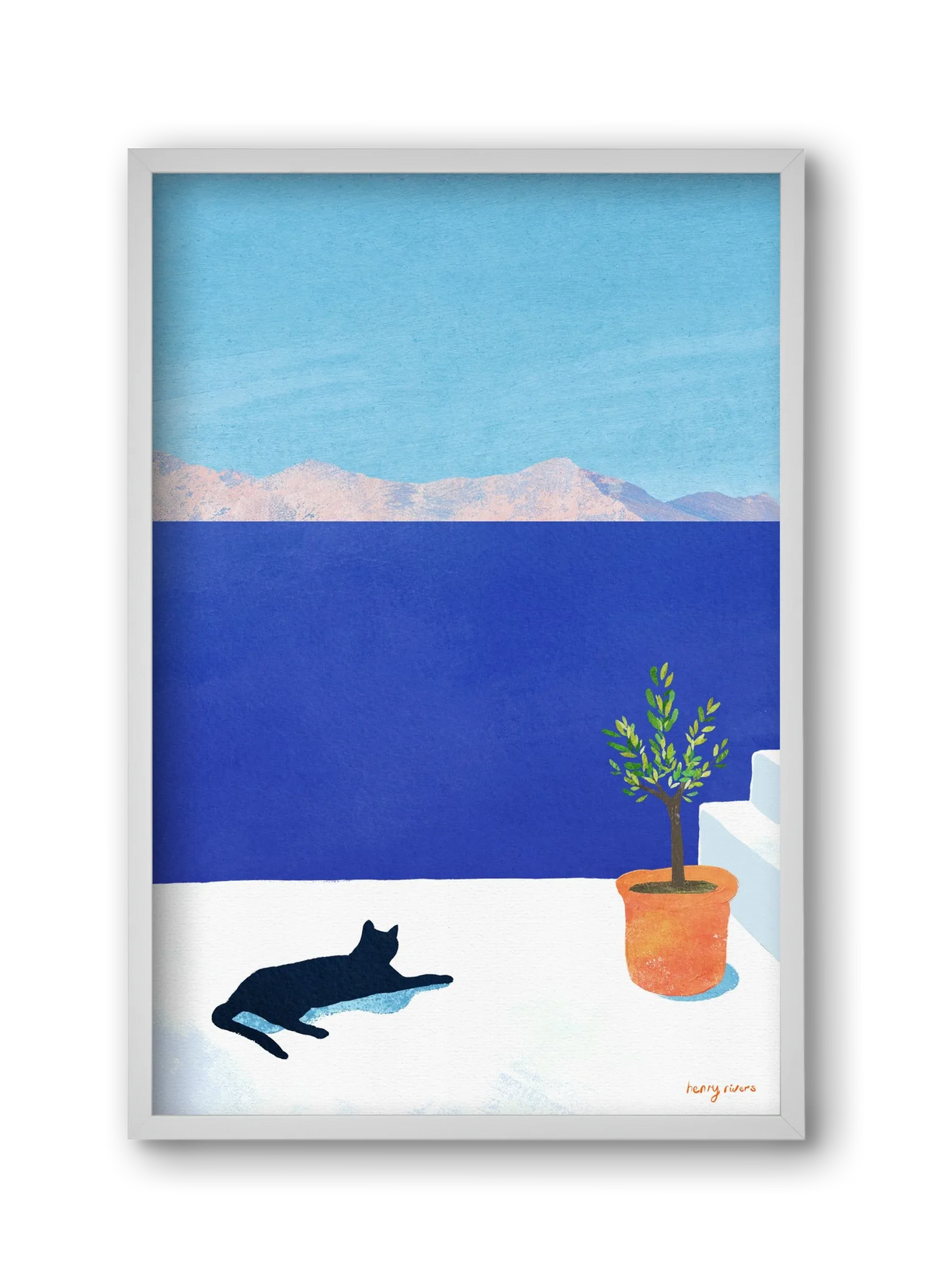 Siesta on the roof - artbridge