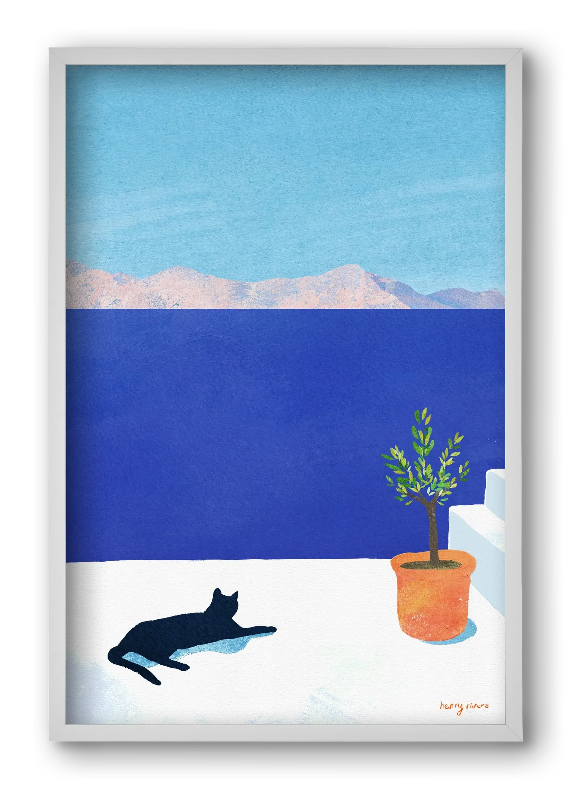 Siesta on the roof - artbridge