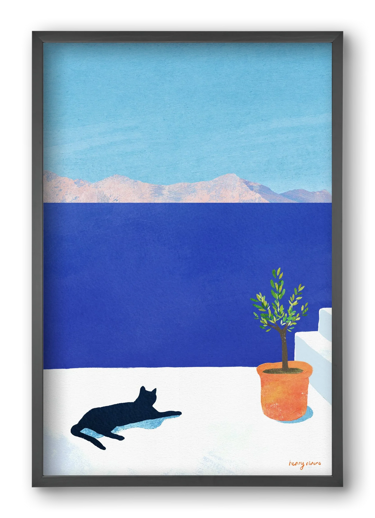 Siesta on the roof - artbridge
