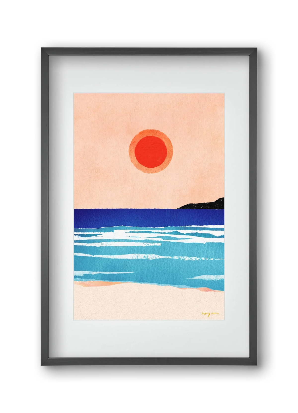 Ocean sunset - artbridge