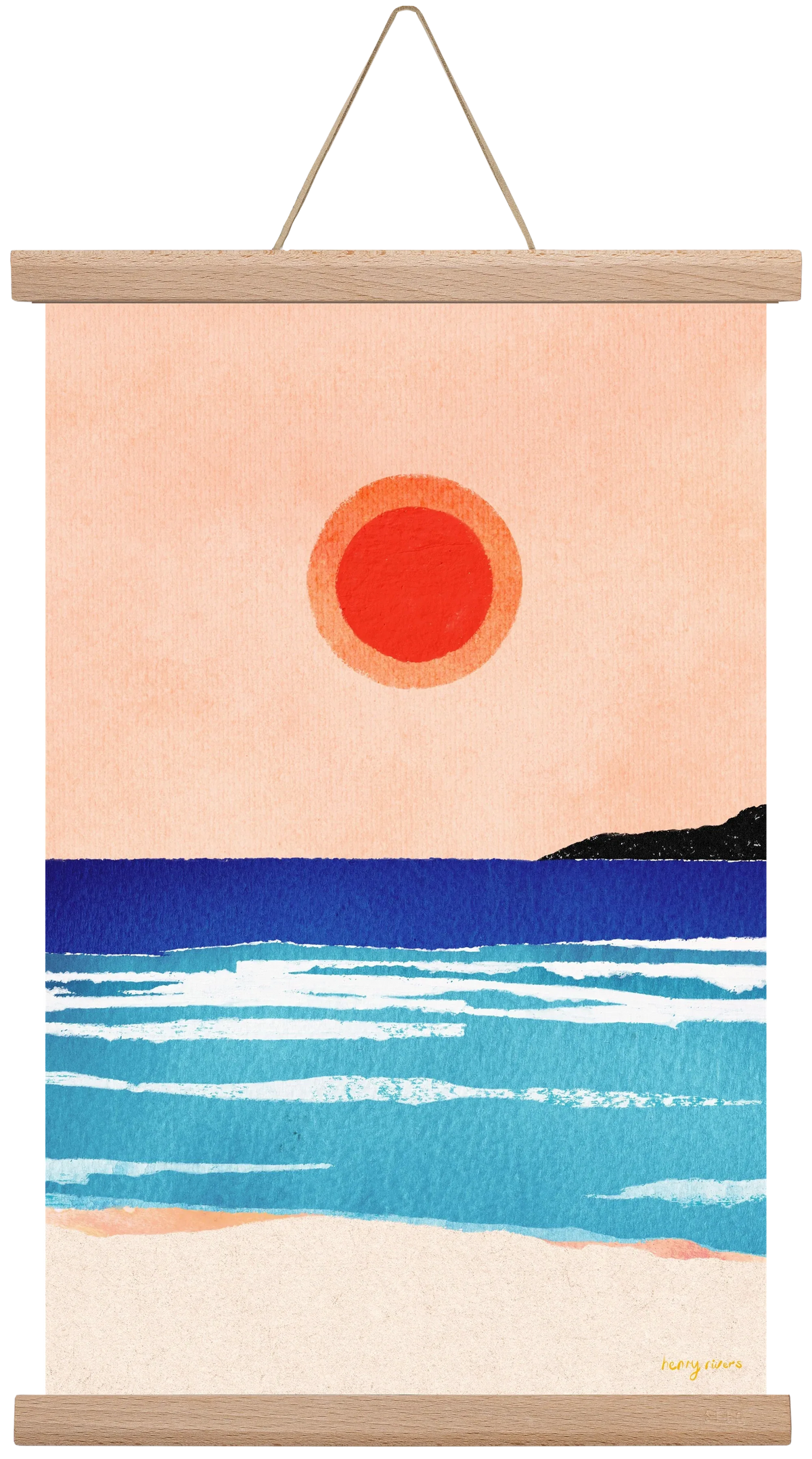 Ocean sunset - artbridge