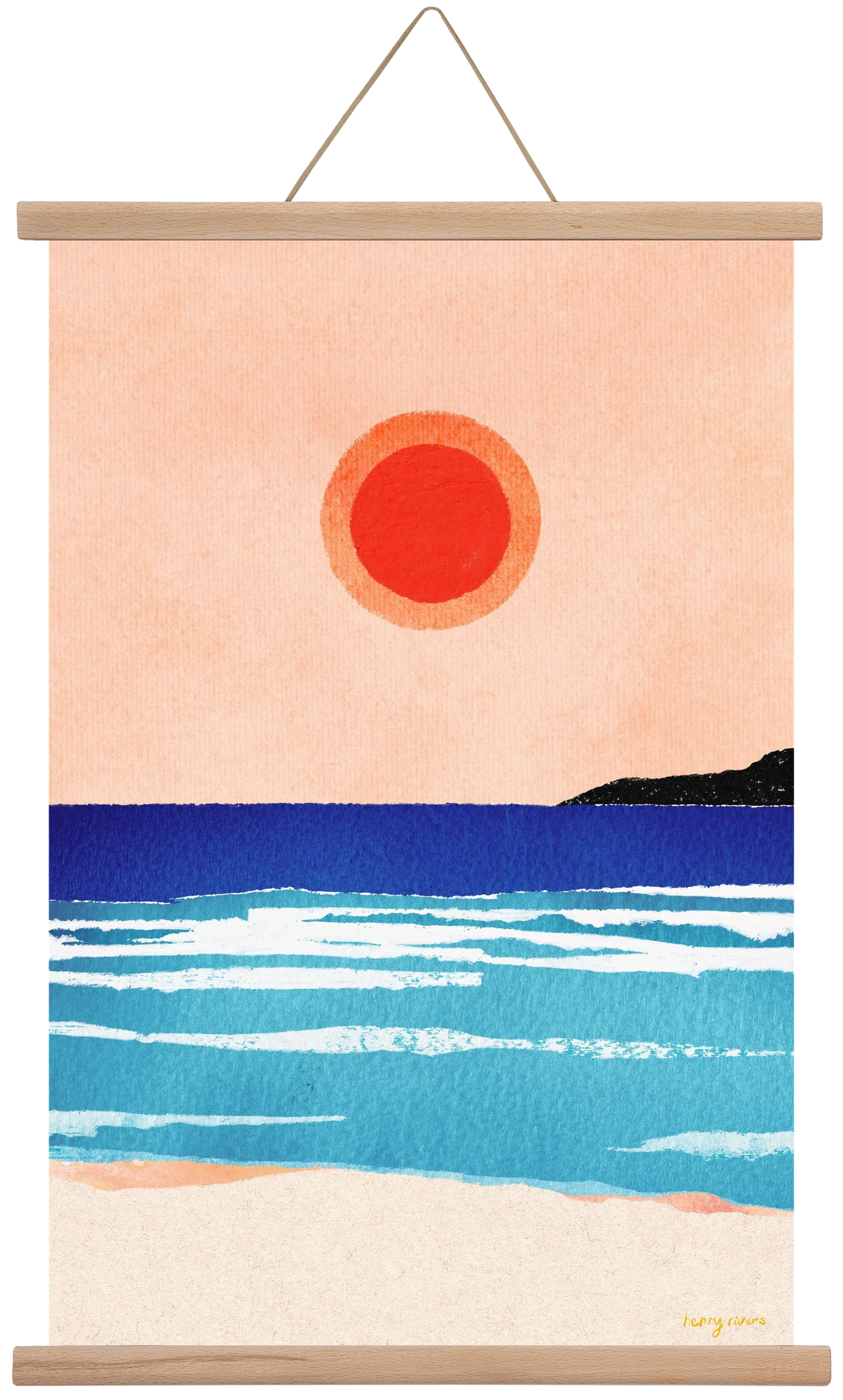 Ocean sunset - artbridge