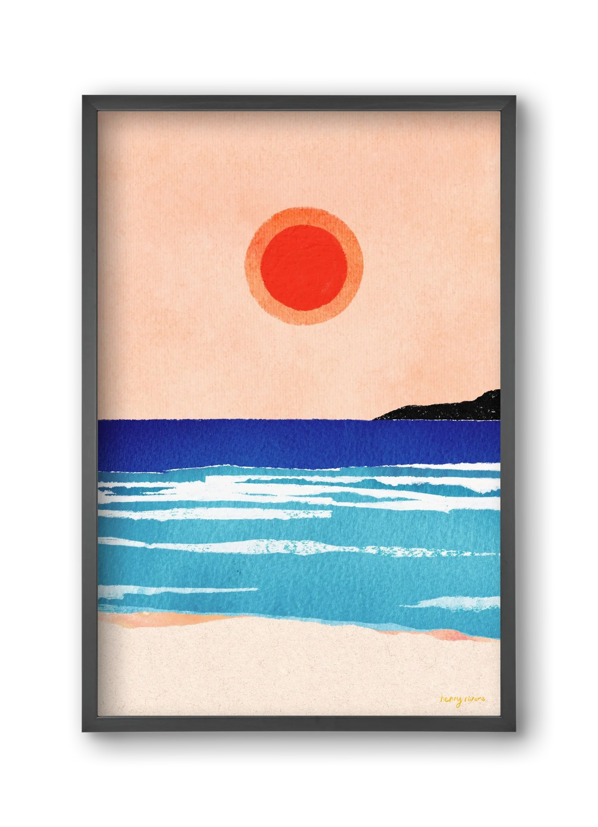 Ocean sunset - artbridge