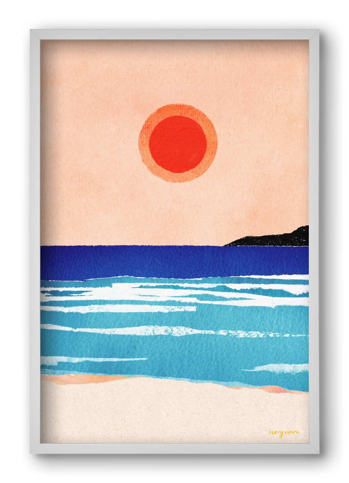 Ocean sunset - artbridge