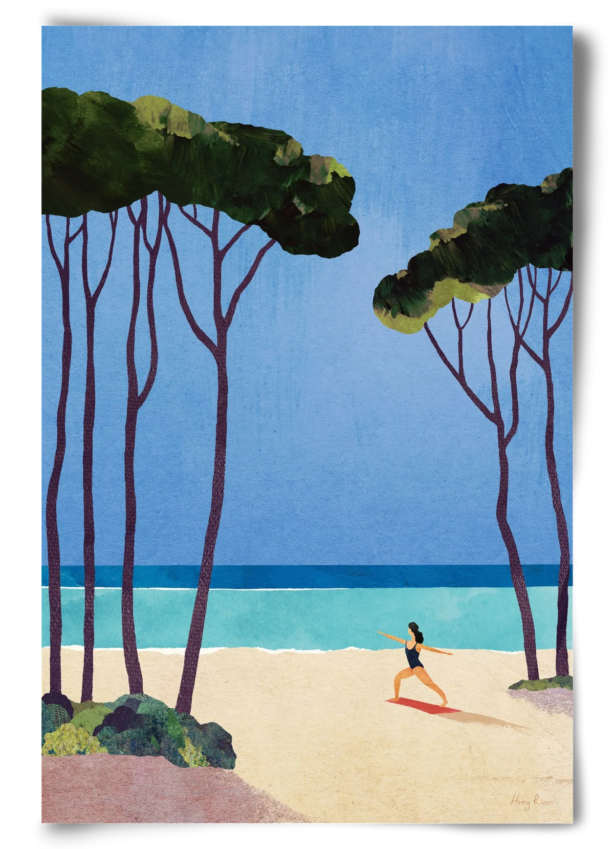 Beach Yoga - artbridge