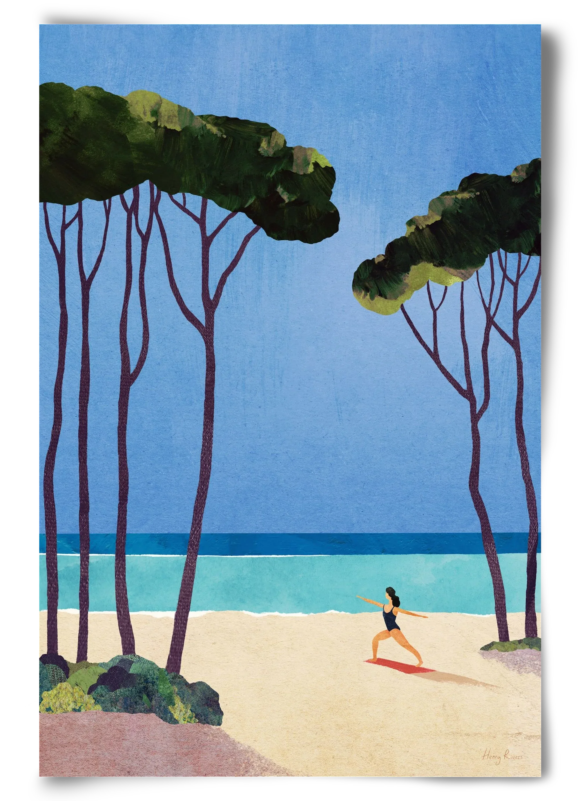 Beach Yoga - artbridge