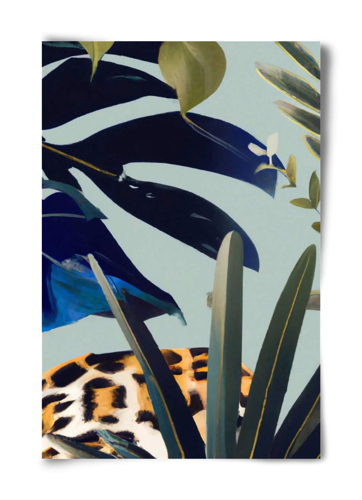 Hidden leopard - artbridge