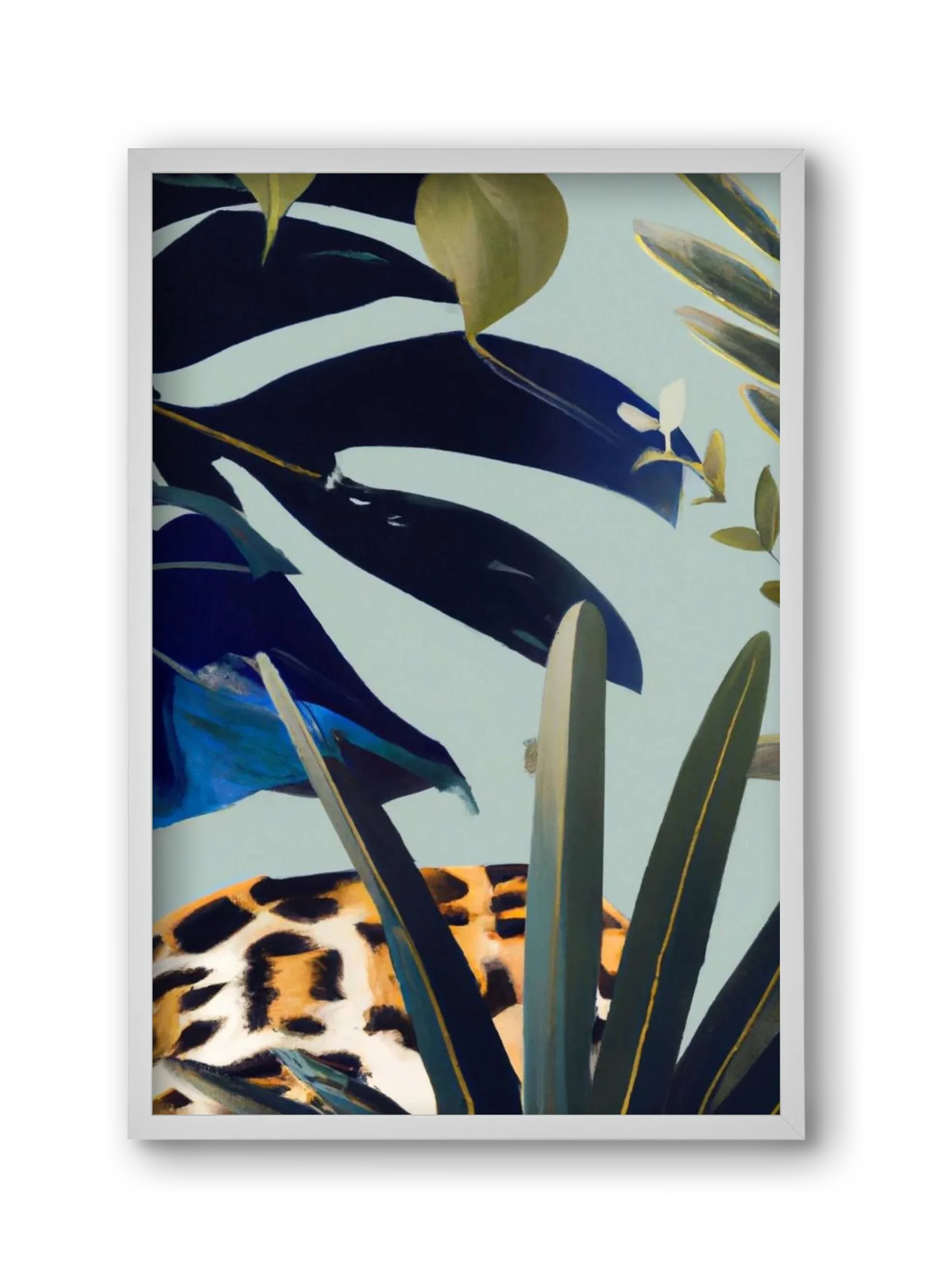 Hidden leopard - artbridge
