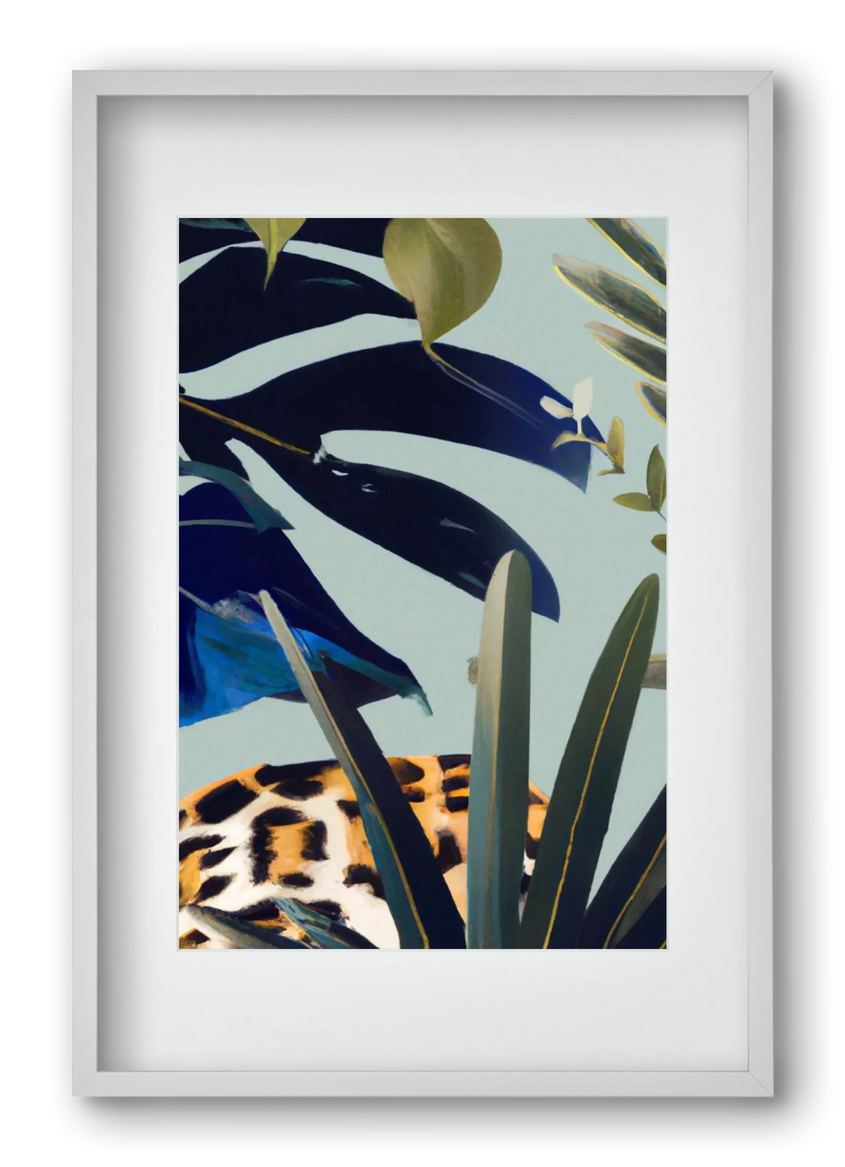 Hidden leopard - artbridge