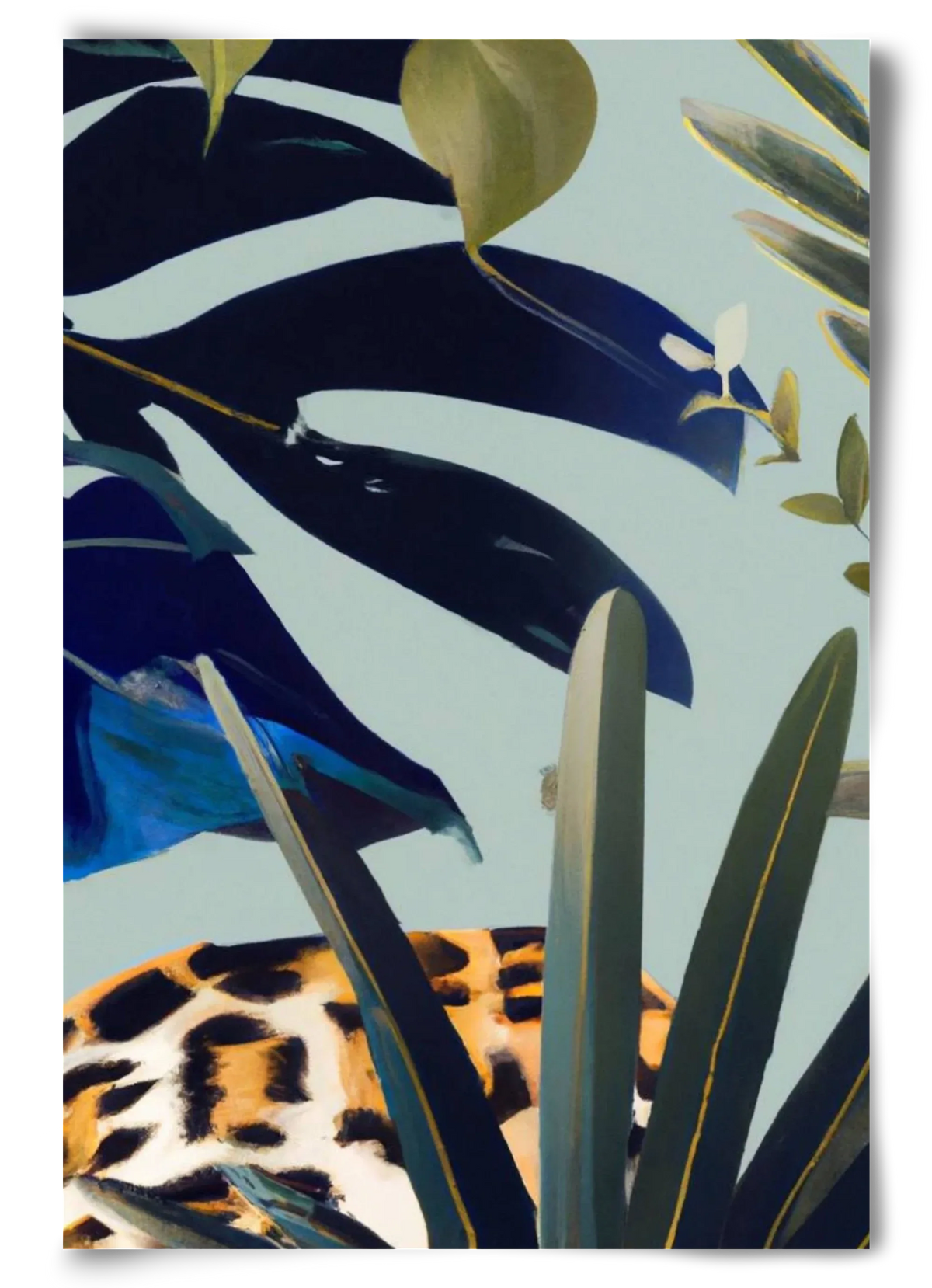 Hidden leopard - artbridge