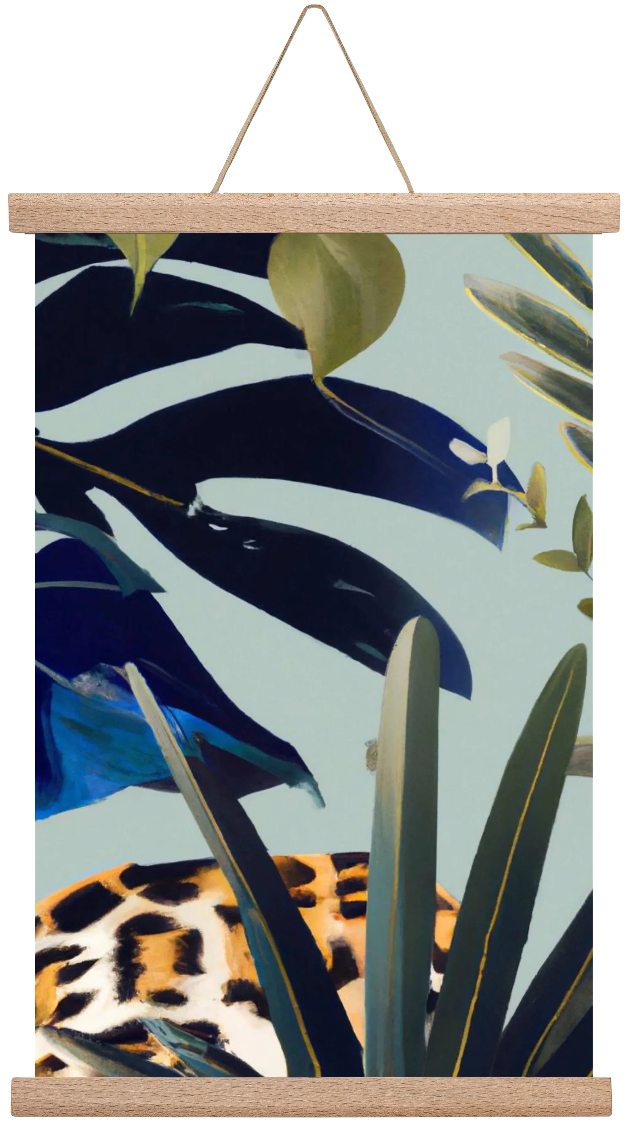 Hidden leopard - artbridge