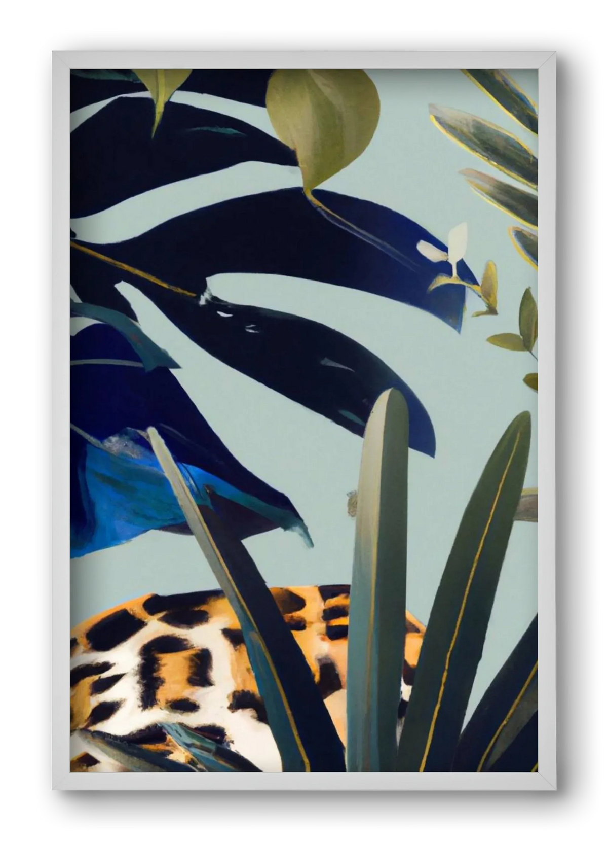 Hidden leopard - artbridge
