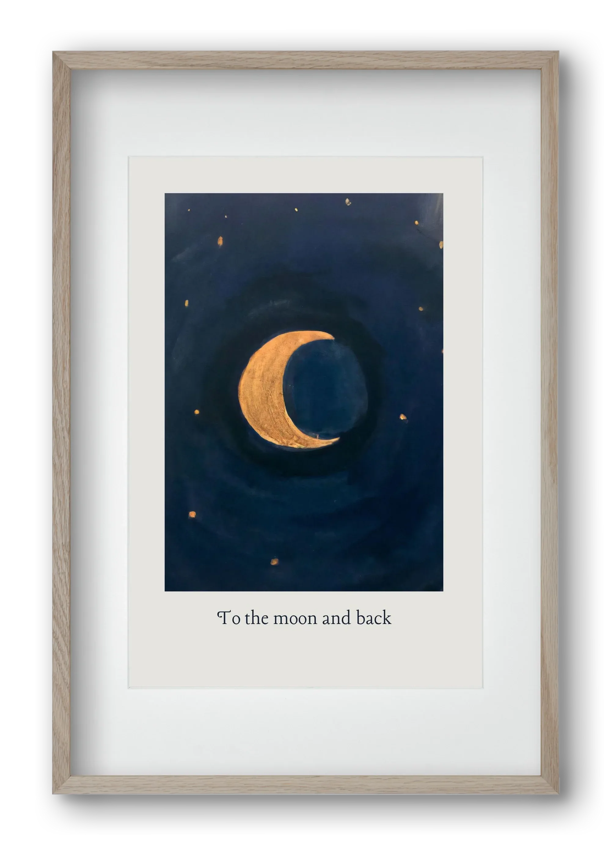 To the moon and back - artbridge