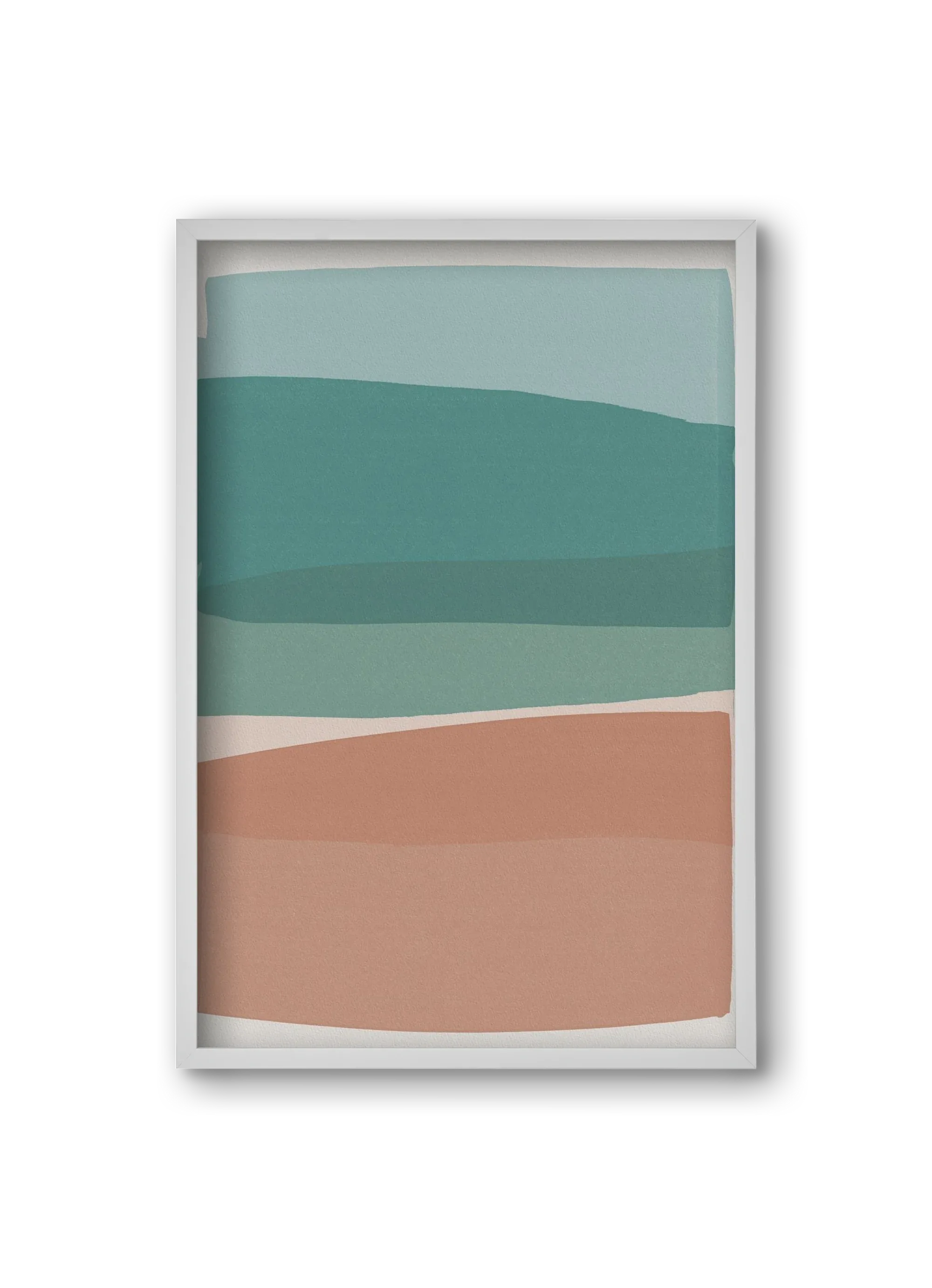 Modern Turquoise and Pink - artbridge