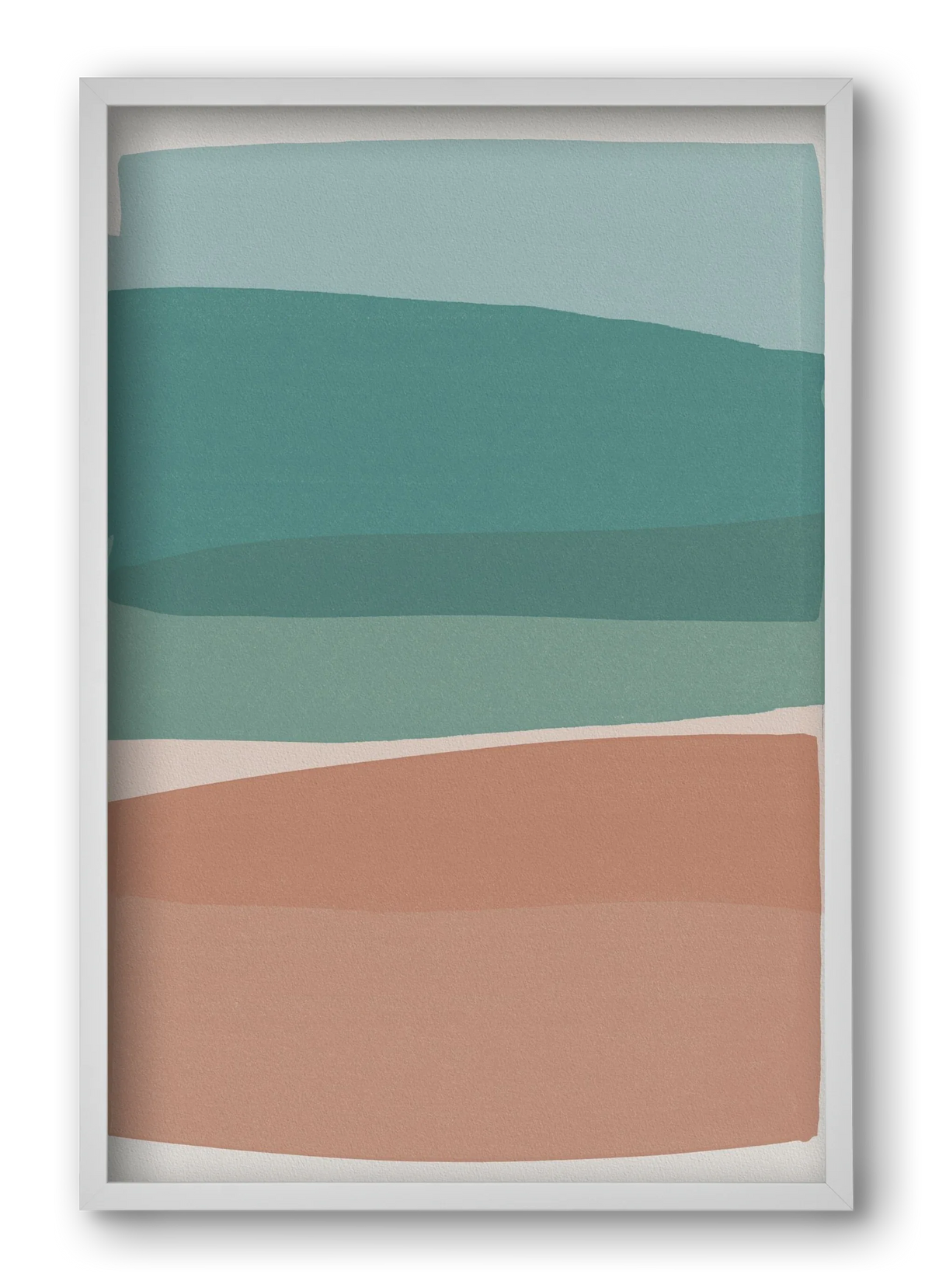 Modern Turquoise and Pink - artbridge
