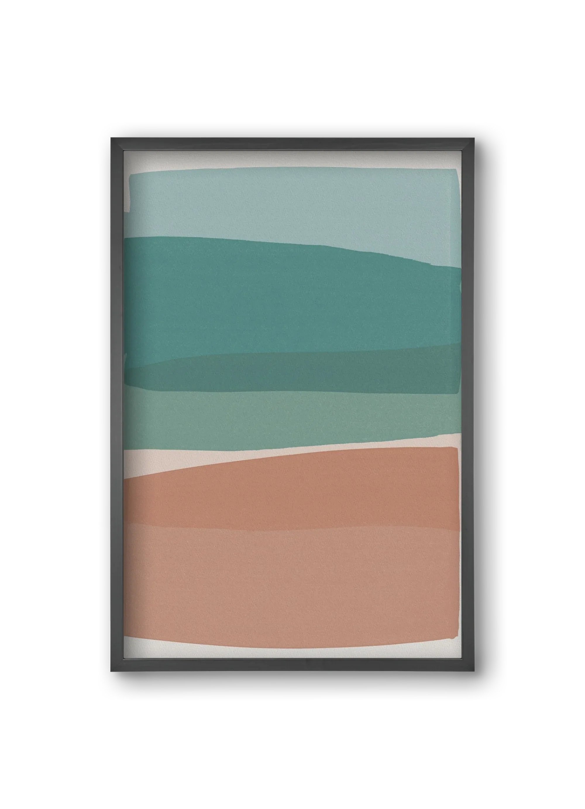 Modern Turquoise and Pink - artbridge