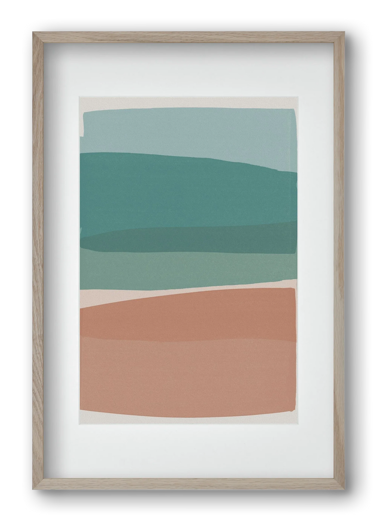Modern Turquoise and Pink - artbridge