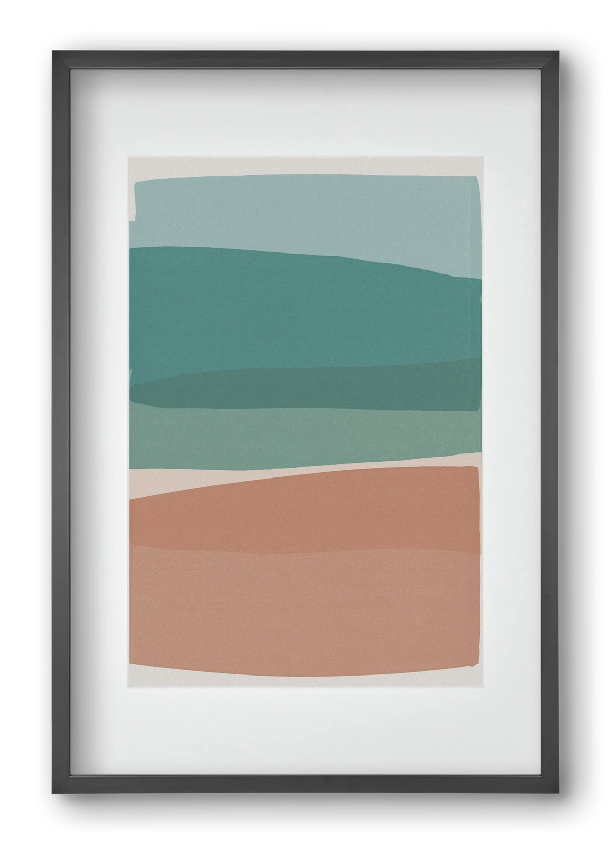 Modern Turquoise and Pink - artbridge