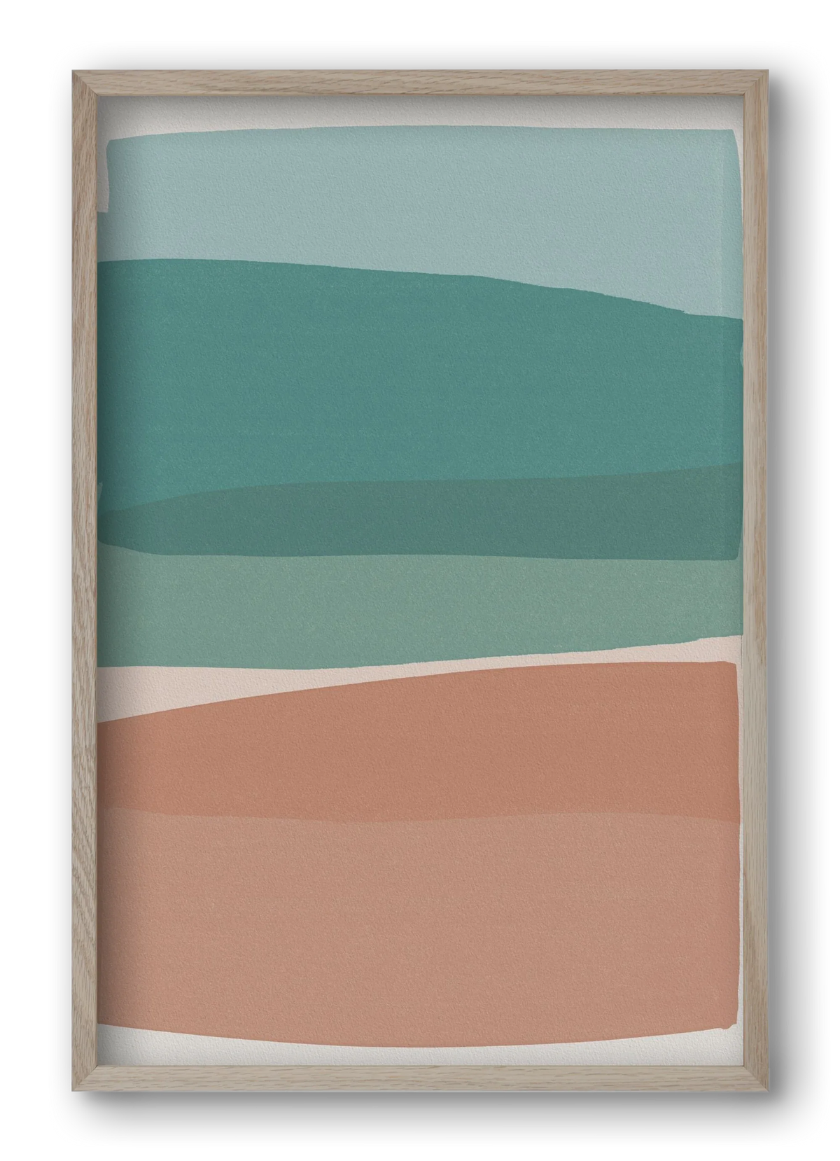 Modern Turquoise and Pink - artbridge