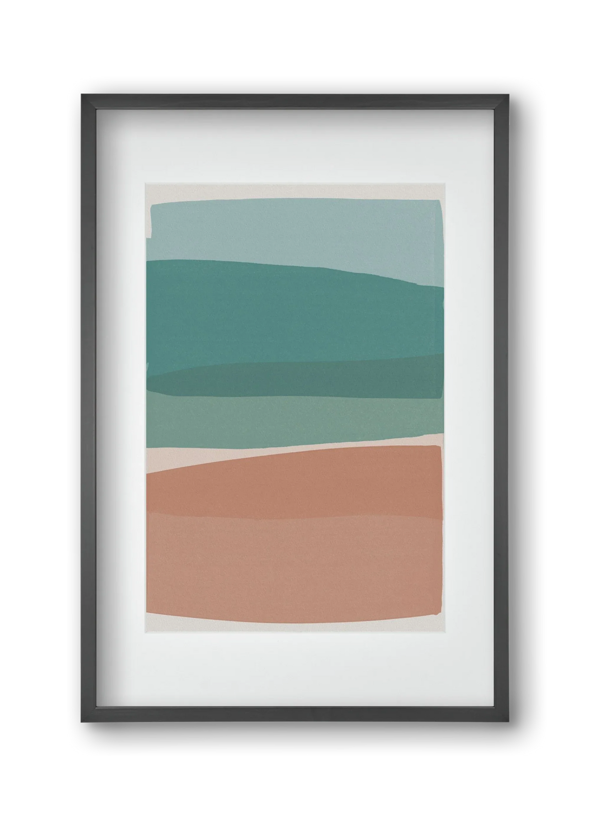 Modern Turquoise and Pink - artbridge