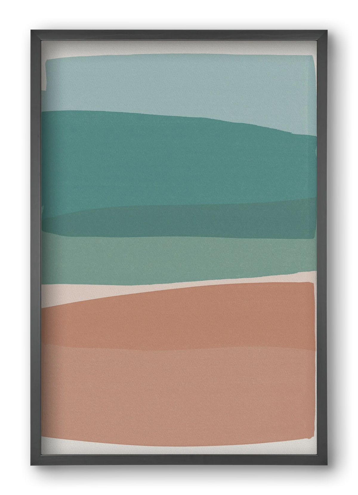 Modern Turquoise and Pink - artbridge