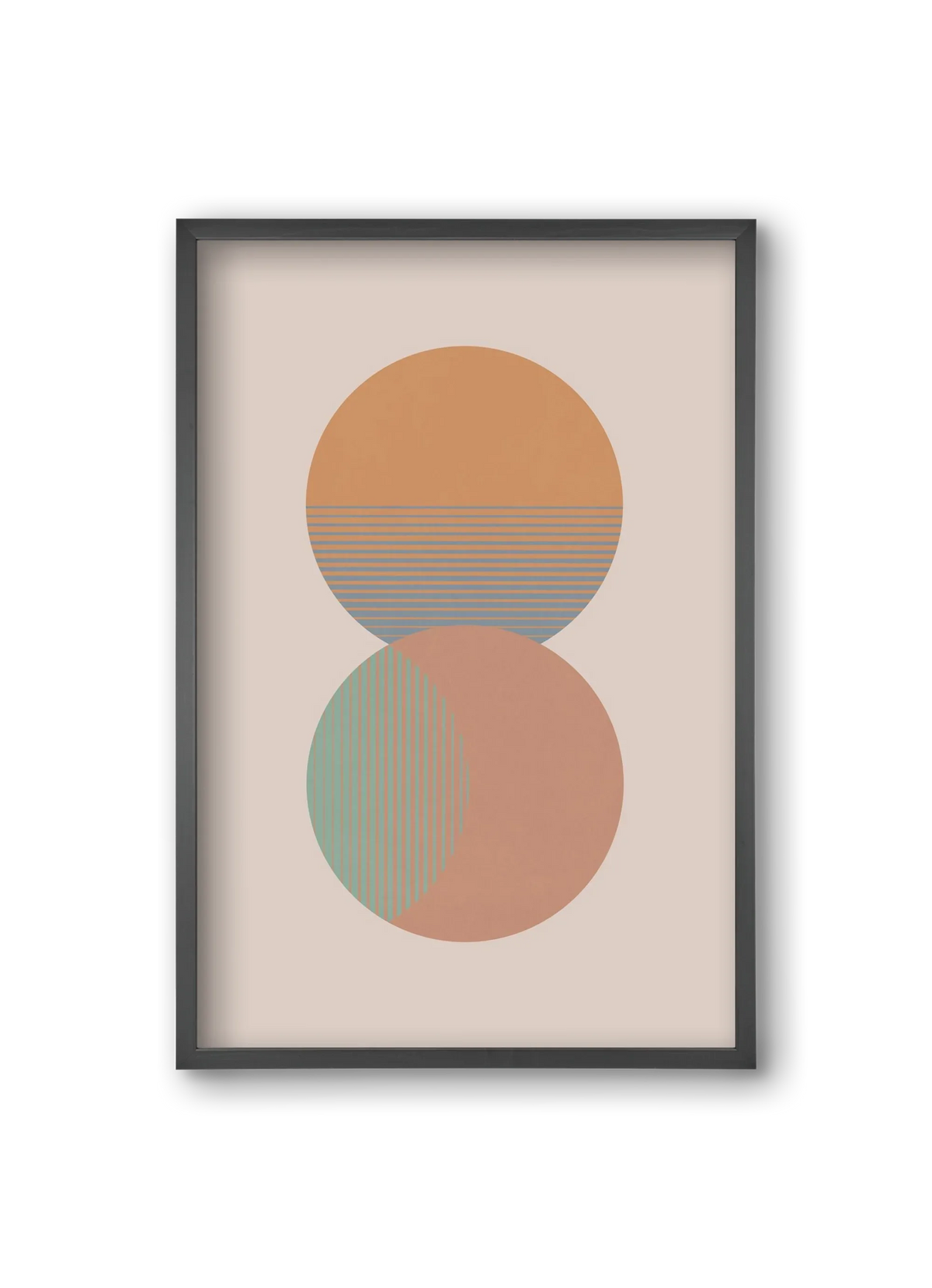 Circle Sun & Moon Colour - artbridge