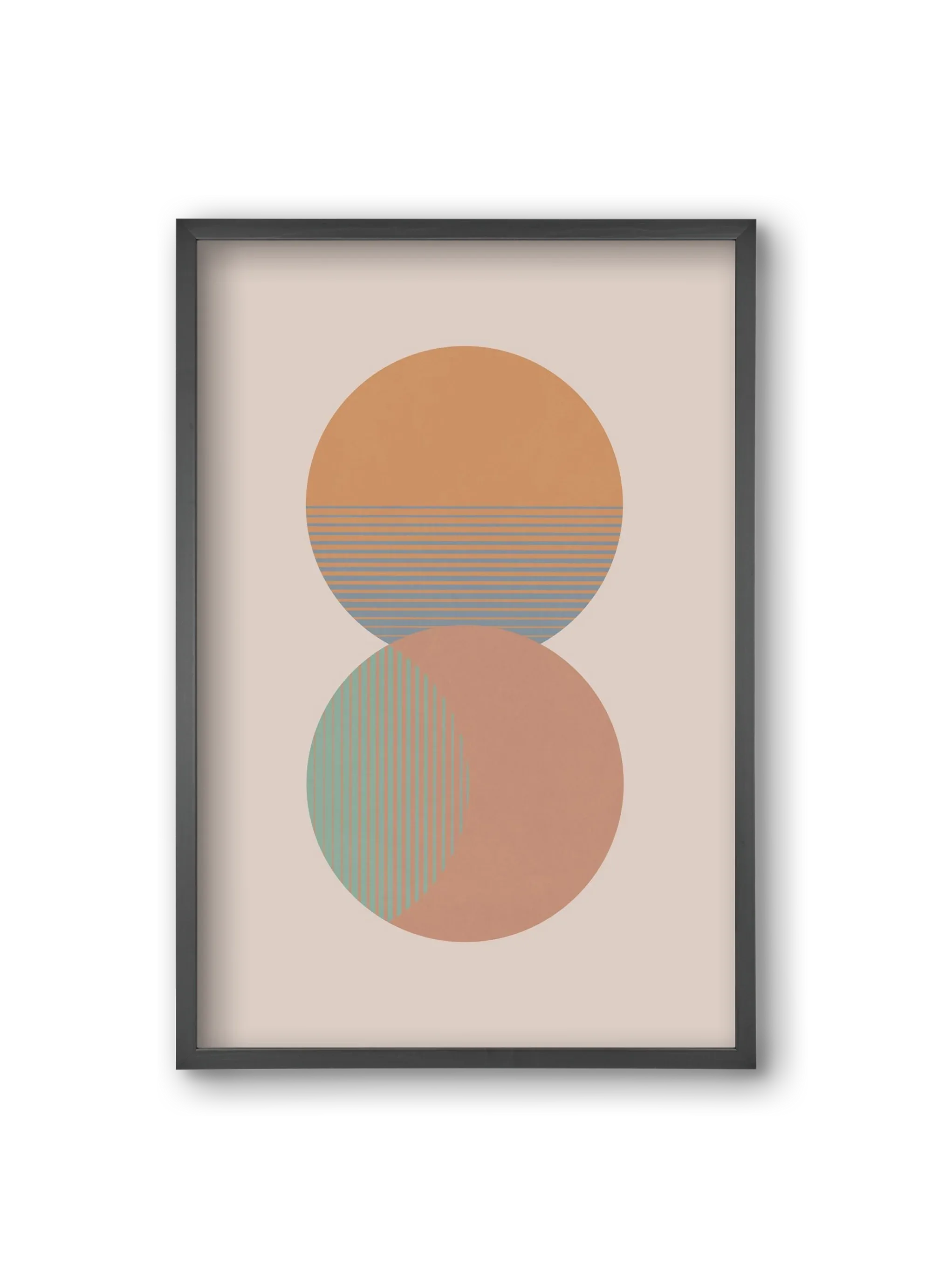 Circle Sun & Moon Colour - artbridge