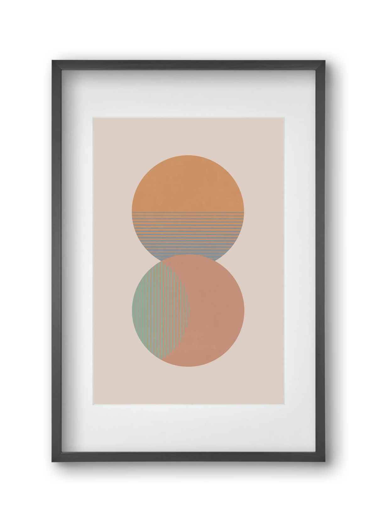 Circle Sun & Moon Colour - artbridge