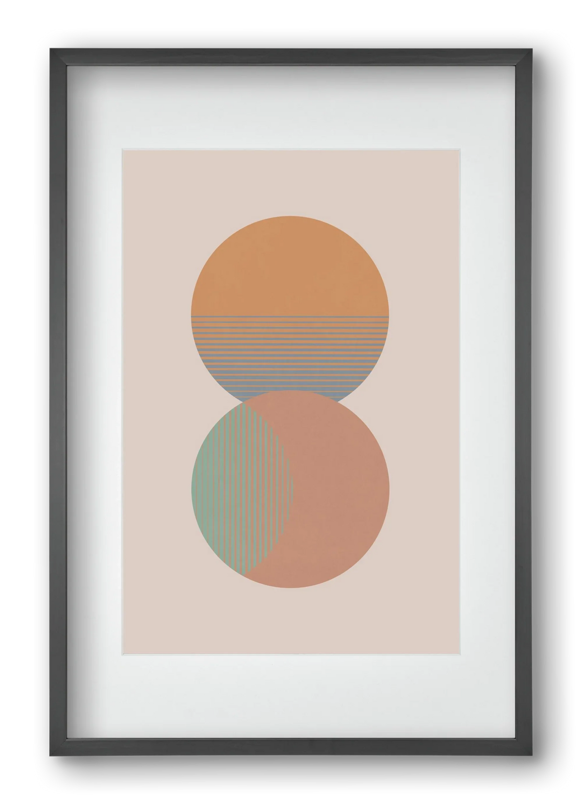 Circle Sun & Moon Colour - artbridge