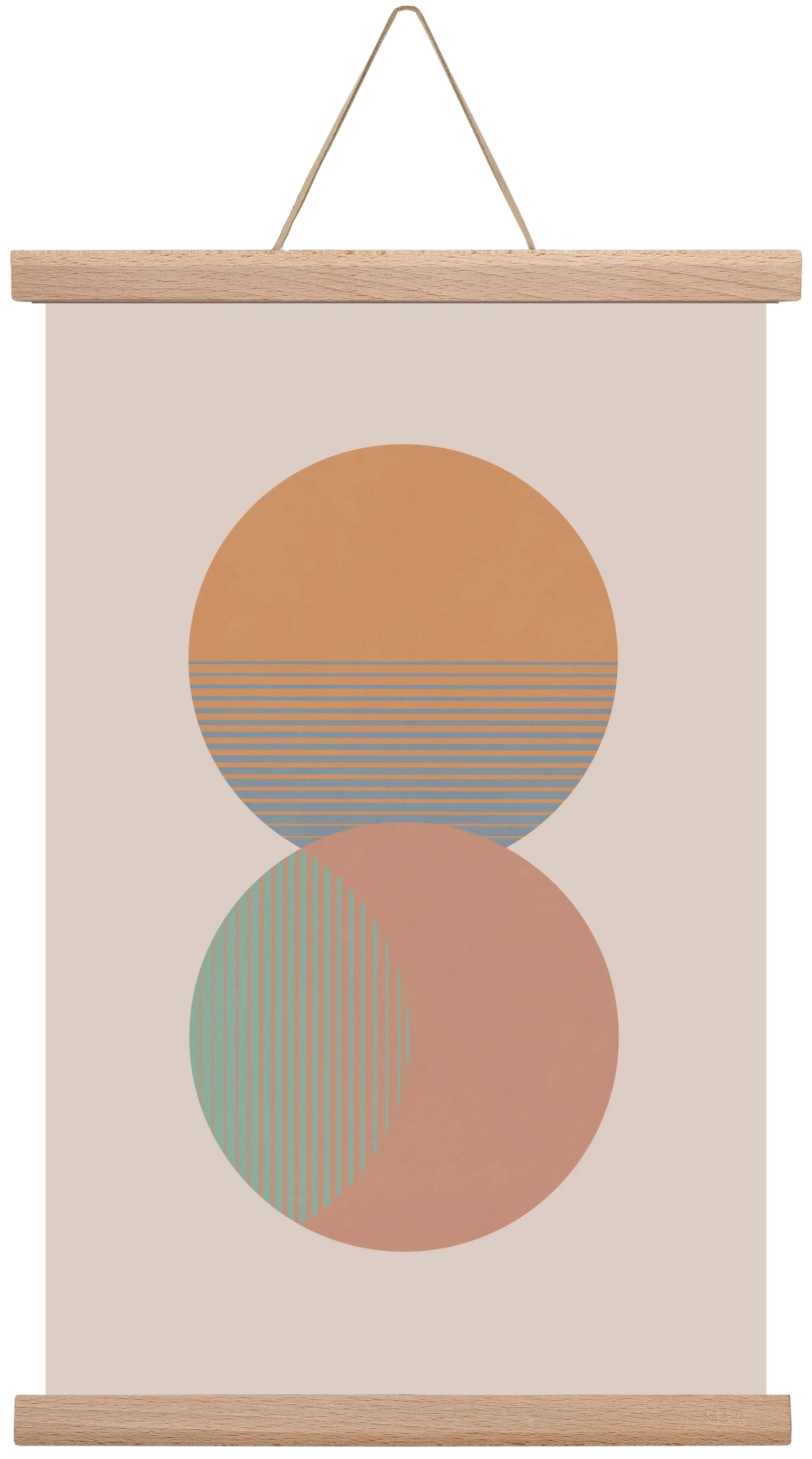 Circle Sun & Moon Colour - artbridge
