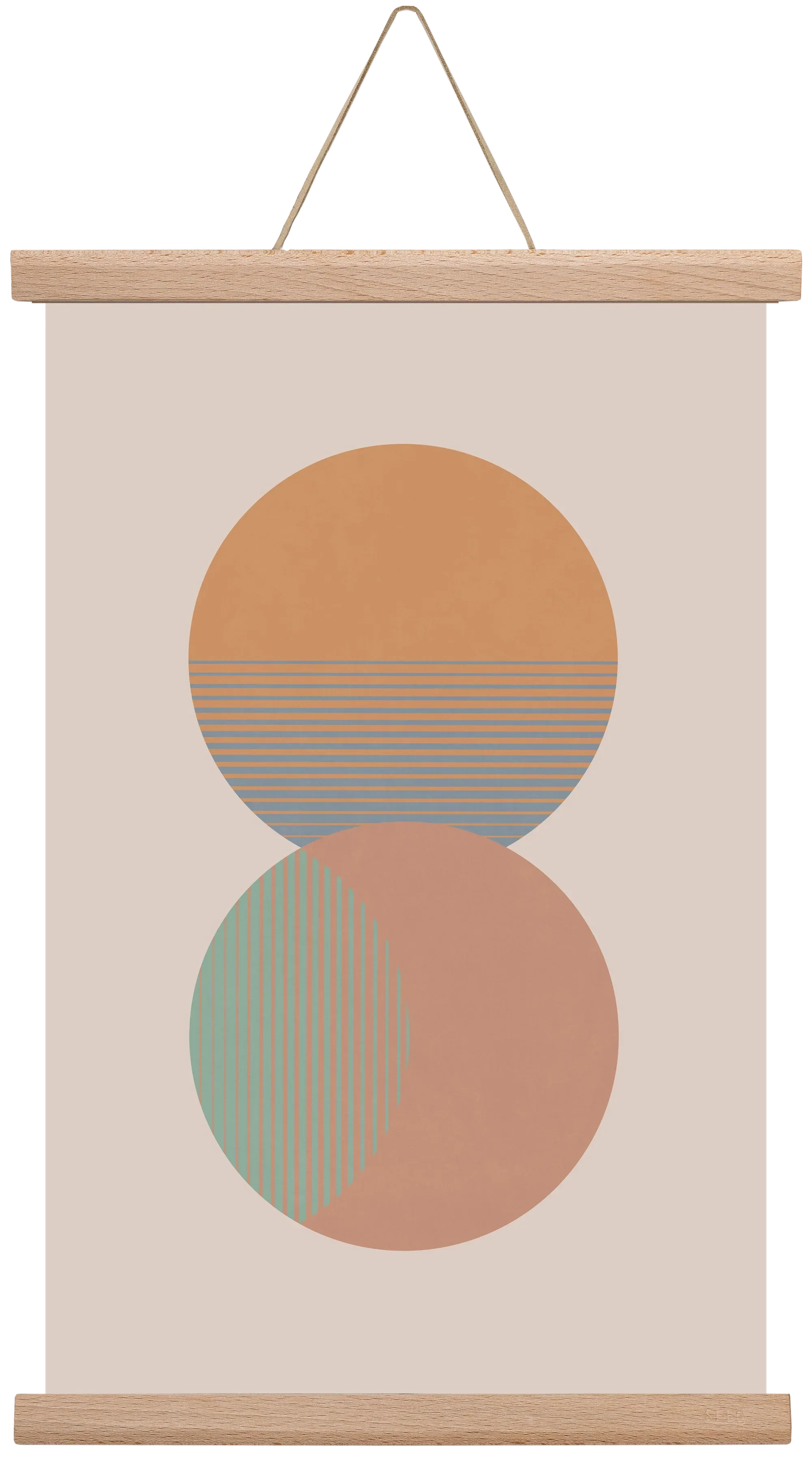 Circle Sun & Moon Colour - artbridge