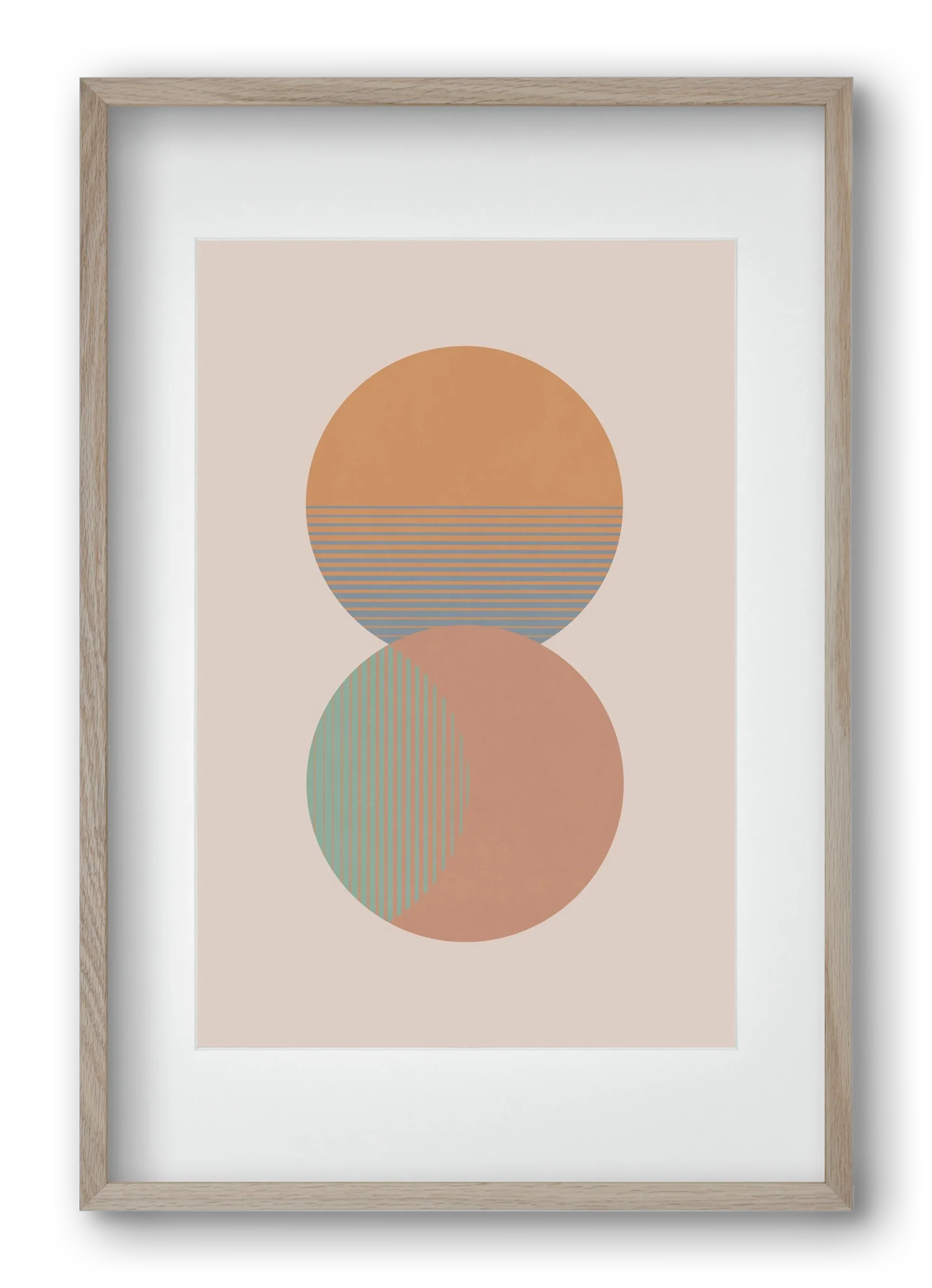 Circle Sun & Moon Colour - artbridge